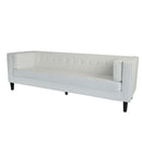 3 Seater Upholstered Tufted Sofa