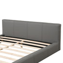 Stylish Upholstered Bed With Birch Wood Frame