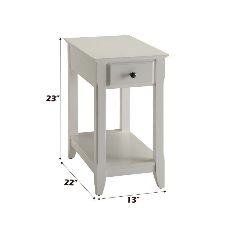 Bertie - Accent Table - White