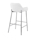 Daniella - Contemporary Fixed Height Barstool (Set of 2)