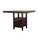 Jaden - Square Counter Height Dining Table - Espresso - Atlantic Fine Furniture Inc