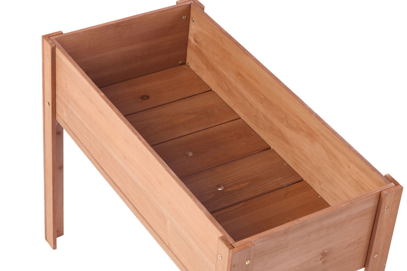 Raised Garden Bed With Legs, Elevated Planter Box For Outdoor Plants