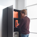 Nova Series - Wall Mounted Wood Utility Storage Garage Cabinet With Soft Closing Doors - Dark Gray