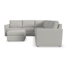 Flex - Sectional with Standard Arm and Ottoman