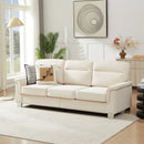 3 Seater Elegant Stationary Sofa