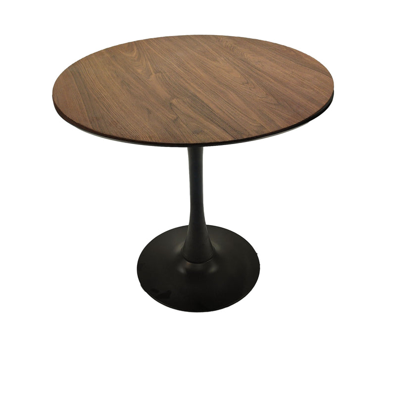Mid Century Modern Round Dining Table With Top & Pedestal Base
