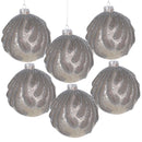 Decorative Hanging Ball Christmas Tree Ornaments For Holiday Party Decorations (Set of 6)