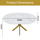 Round Dining Table With Extendable Blades, X Base