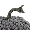 Chenille Weighted Pumpkin Ornament Decor For Holiday Harvest Festival Fall Festival & Thanksgiving