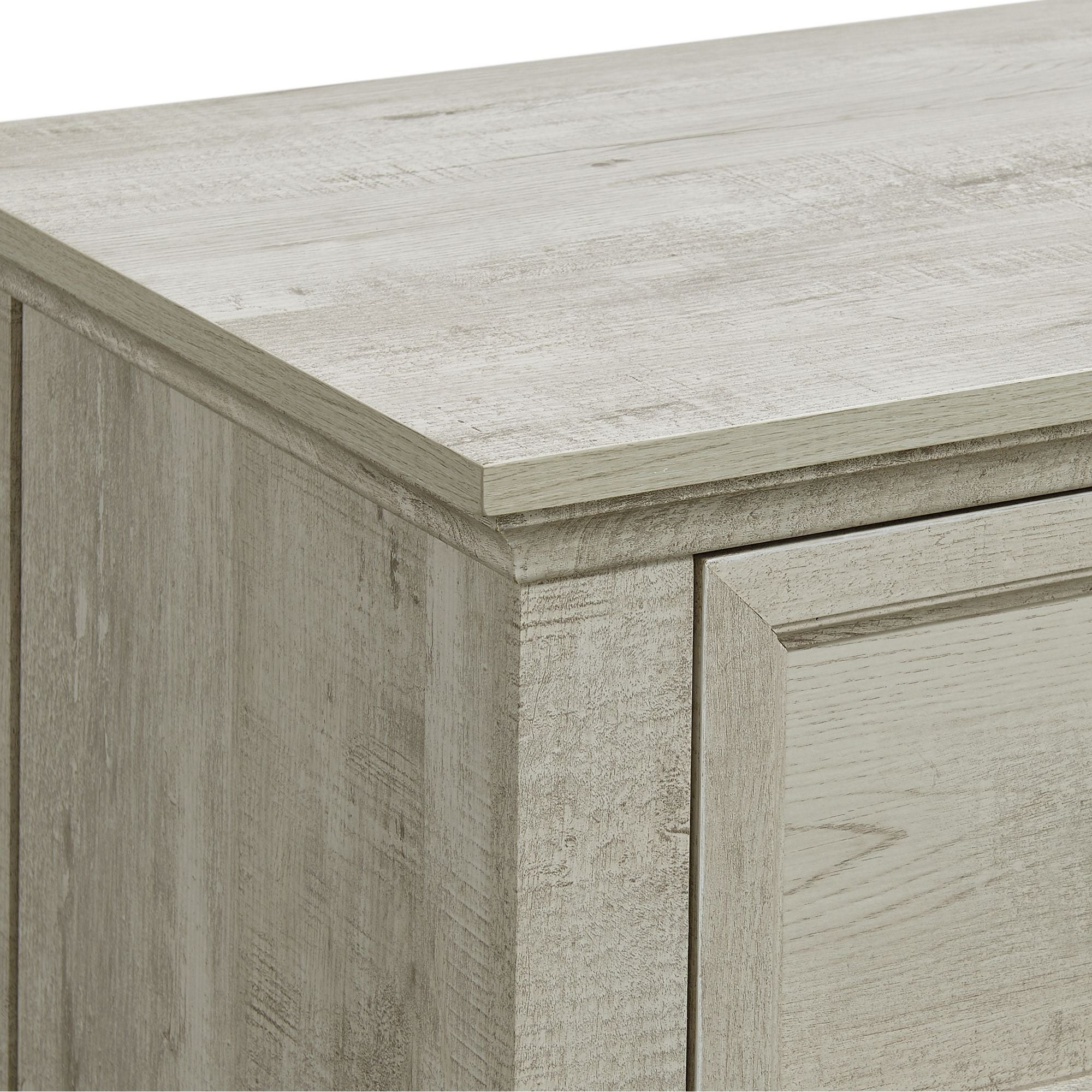 Matias - Bedroom Set With Queen/Full Headboard, Dresser, Mirror & Nightstand