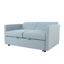 Sleeper Pull Out Loveseat Couch With Adjustable Backrest