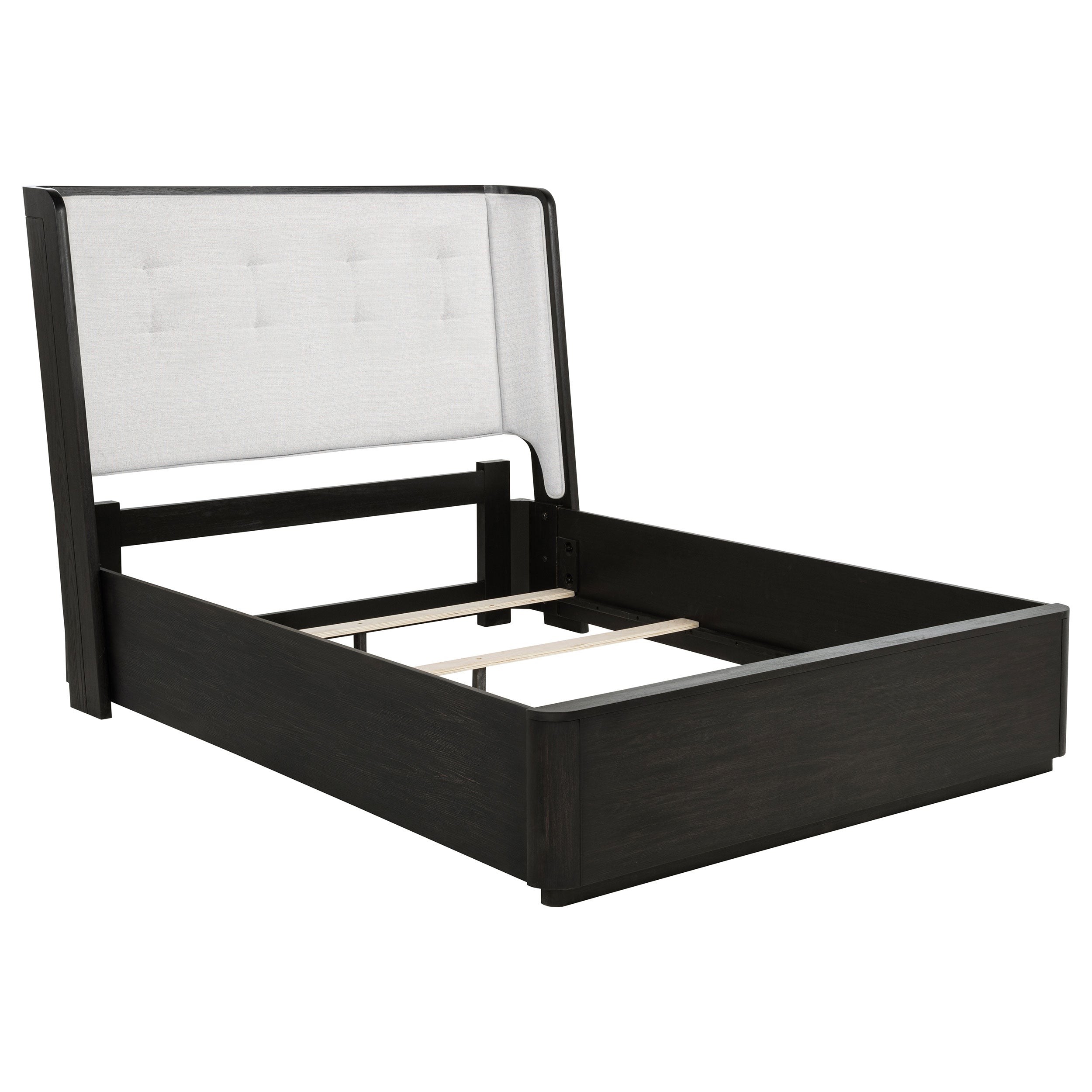 Leandro 5-piece Queen Bedroom Set Burnished Black — view 3