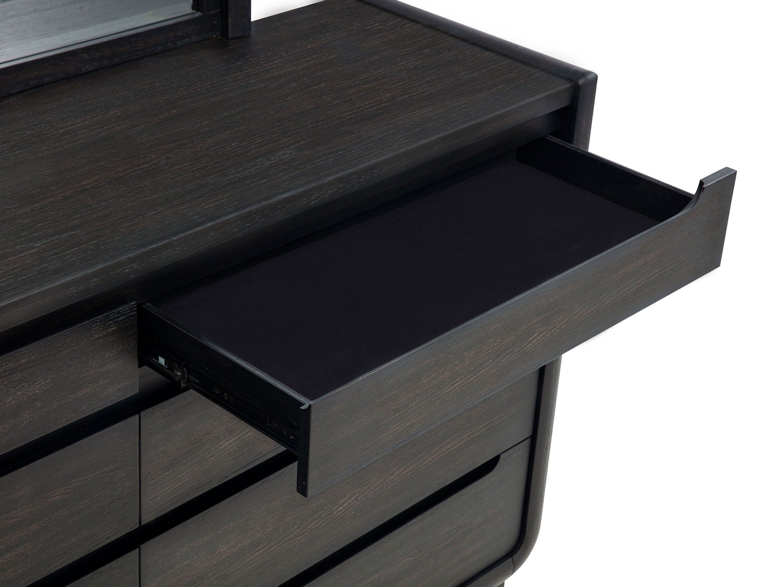 Leandro 5-piece Queen Bedroom Set Burnished Black — view 14