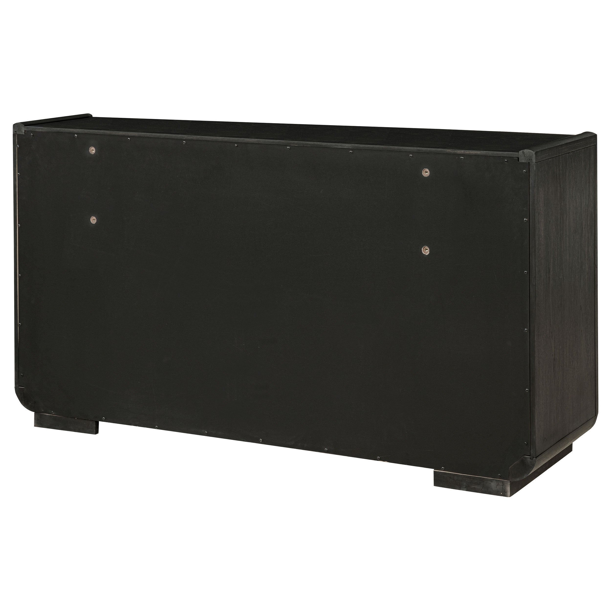 Leandro 8-drawer Bedroom Dresser Cabinet Burnished Black — view 8