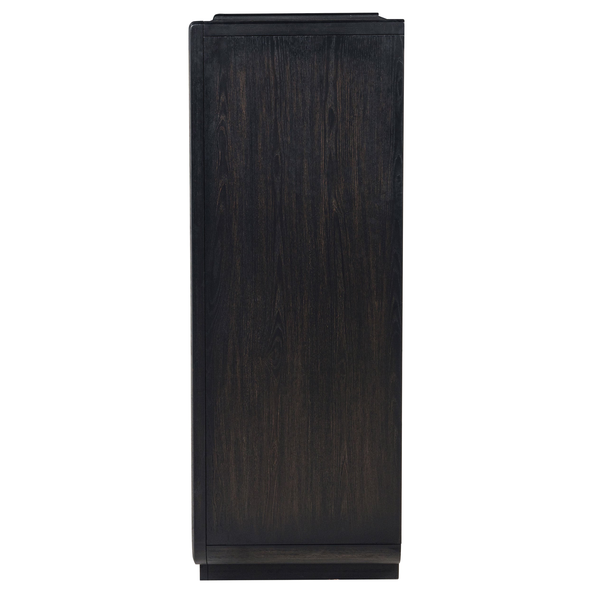 Leandro 5-drawer Bedroom Chest of Drawers Burnished Black — view 5