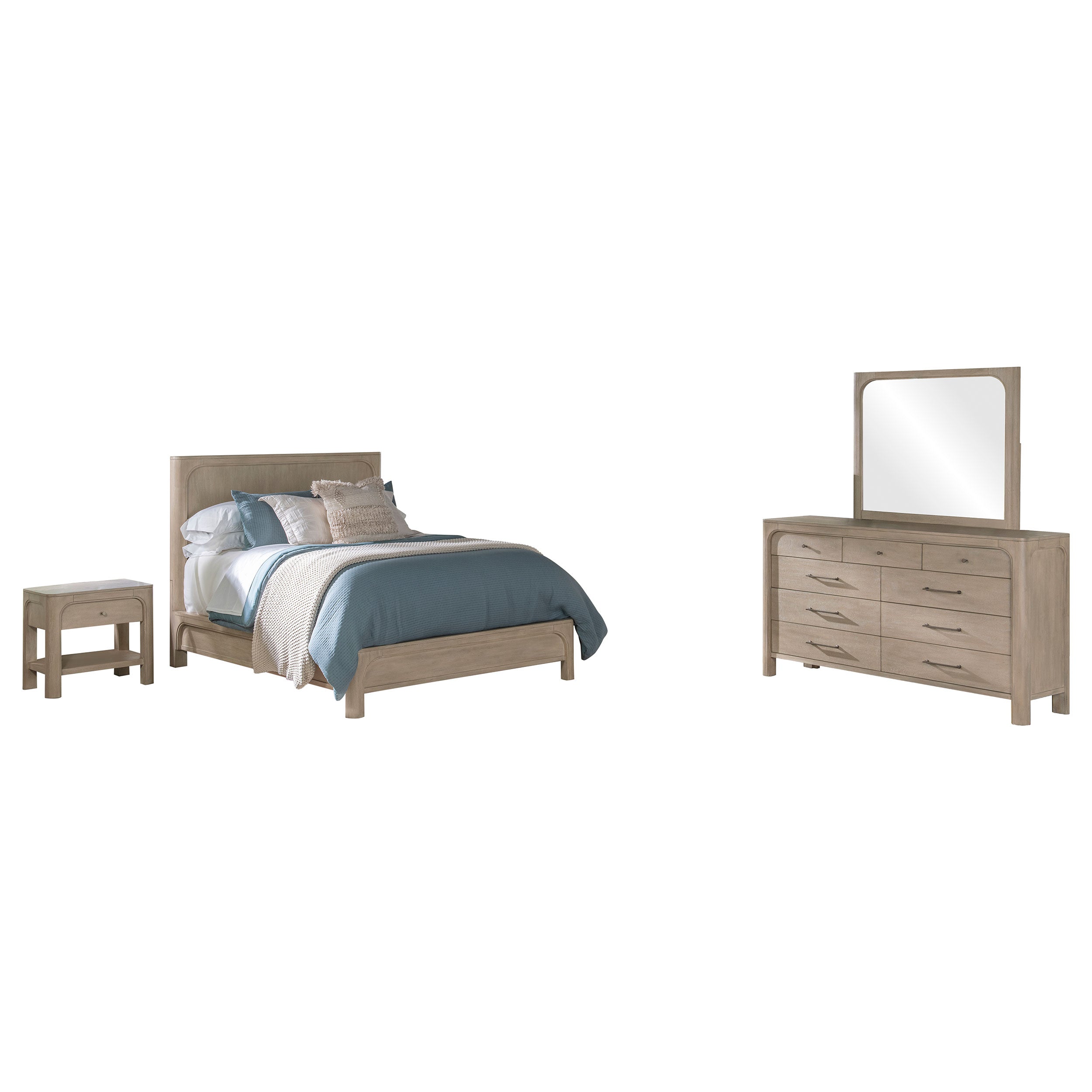 Solano 4-piece Queen Bedroom Set Weathered Mango — view 2