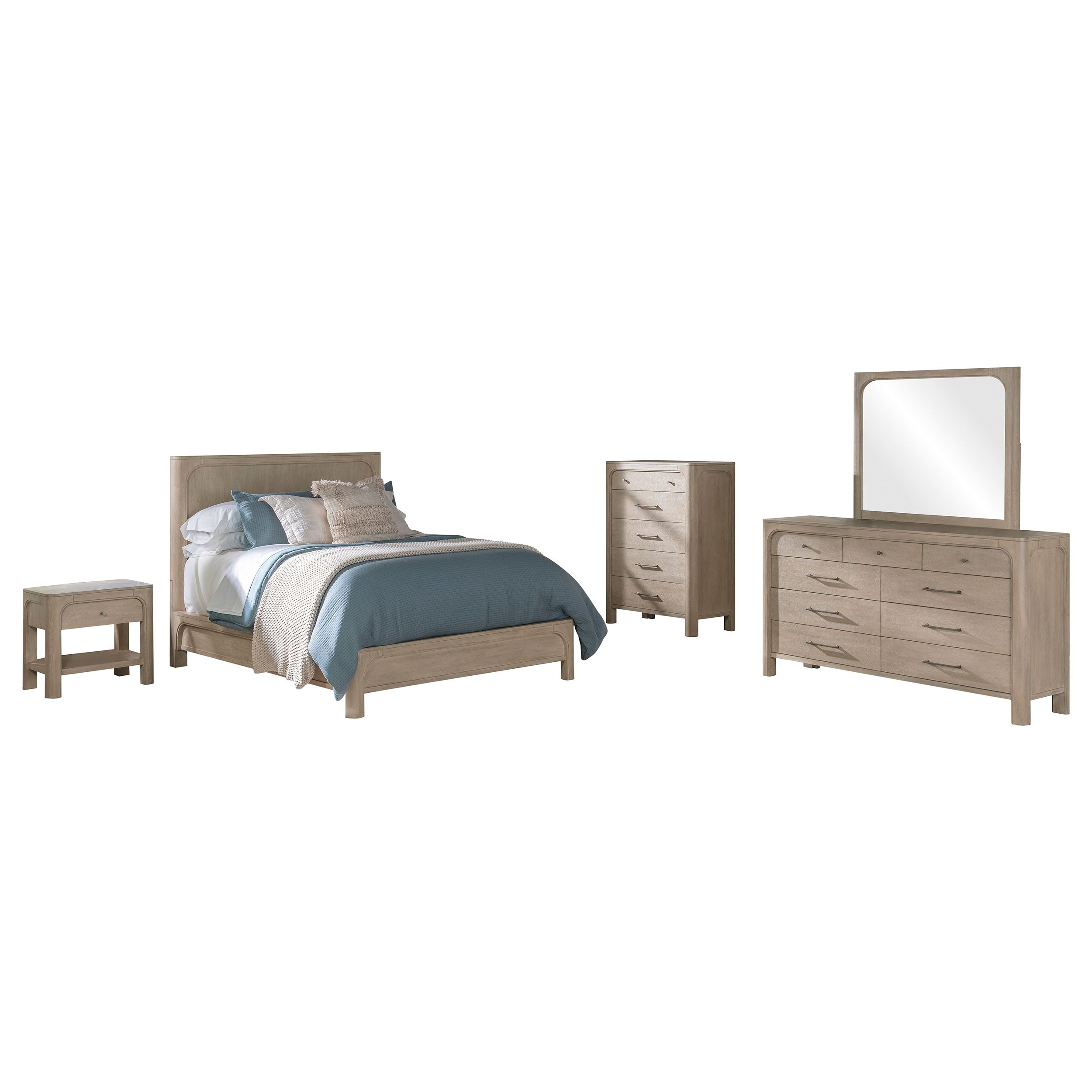 Solano 5-piece Queen Bedroom Set Weathered Mango — view 2