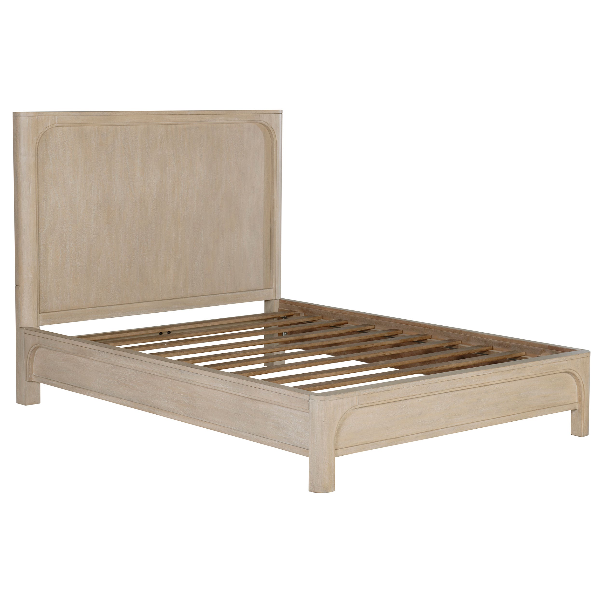 Solano 56-inch Queen Panel Bed Weathered Mango — view 1
