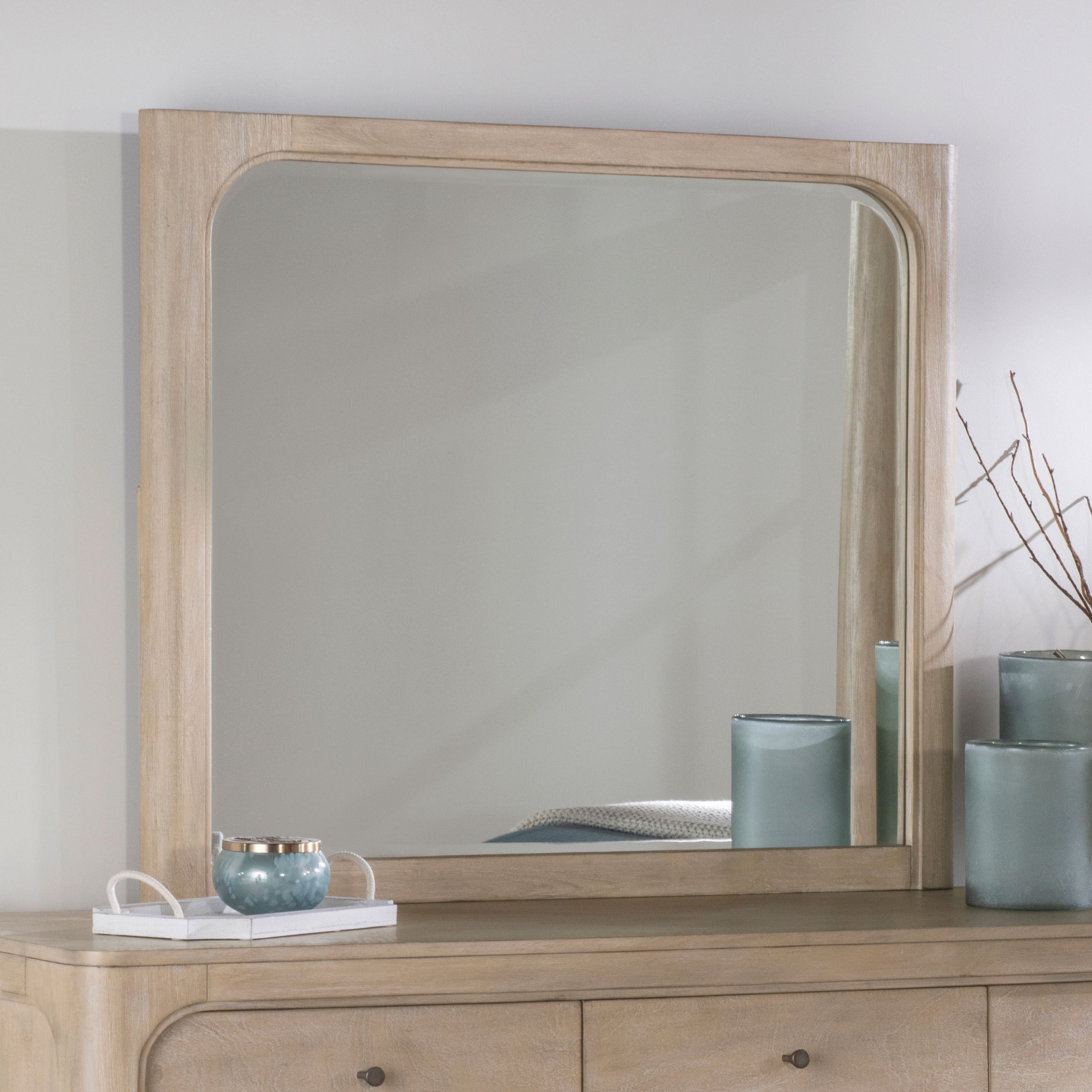 Solano Dresser Mirror Weathered Mango — view 2