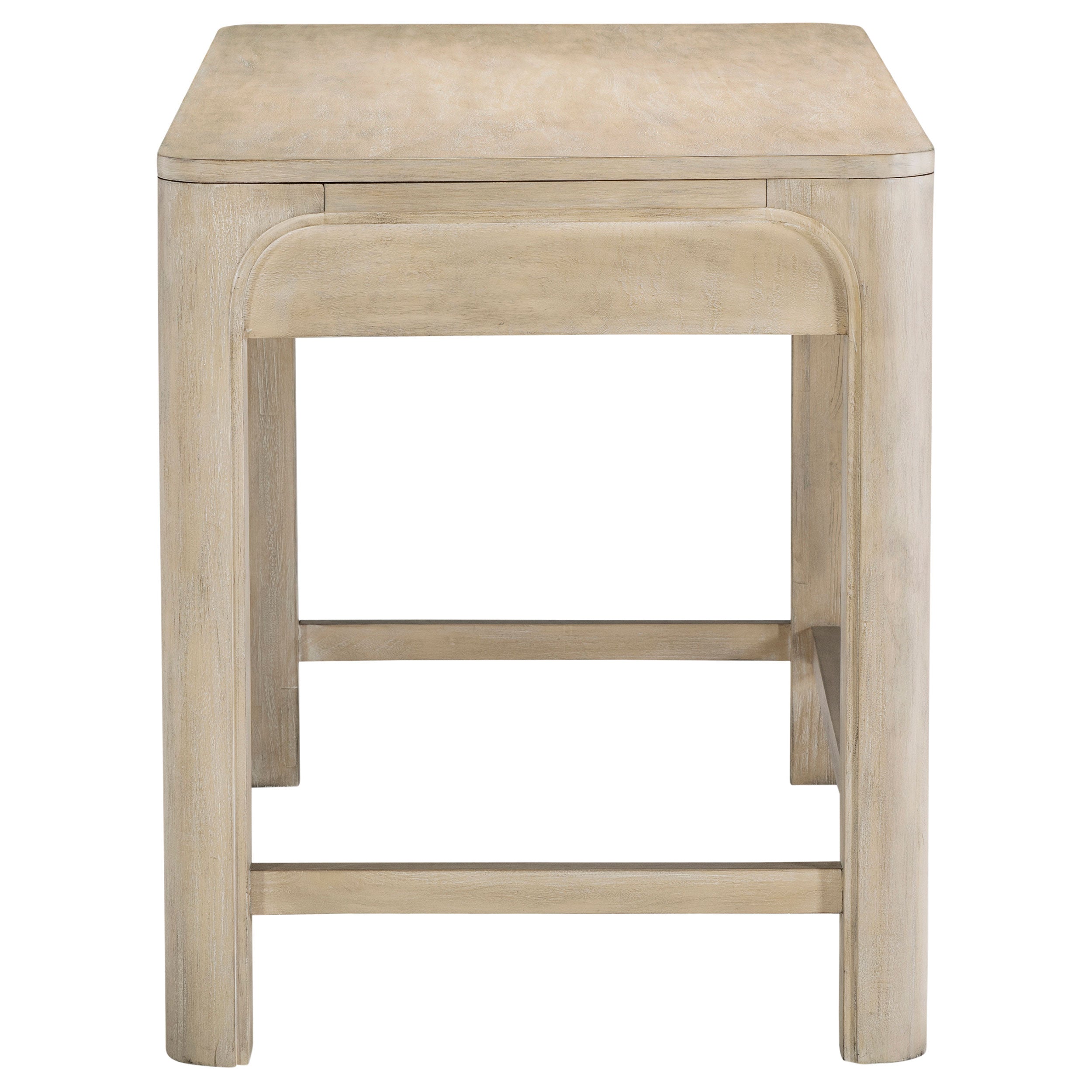 Solano 2-drawer Makeup Table Vanity Desk Weathered Mango — view 5