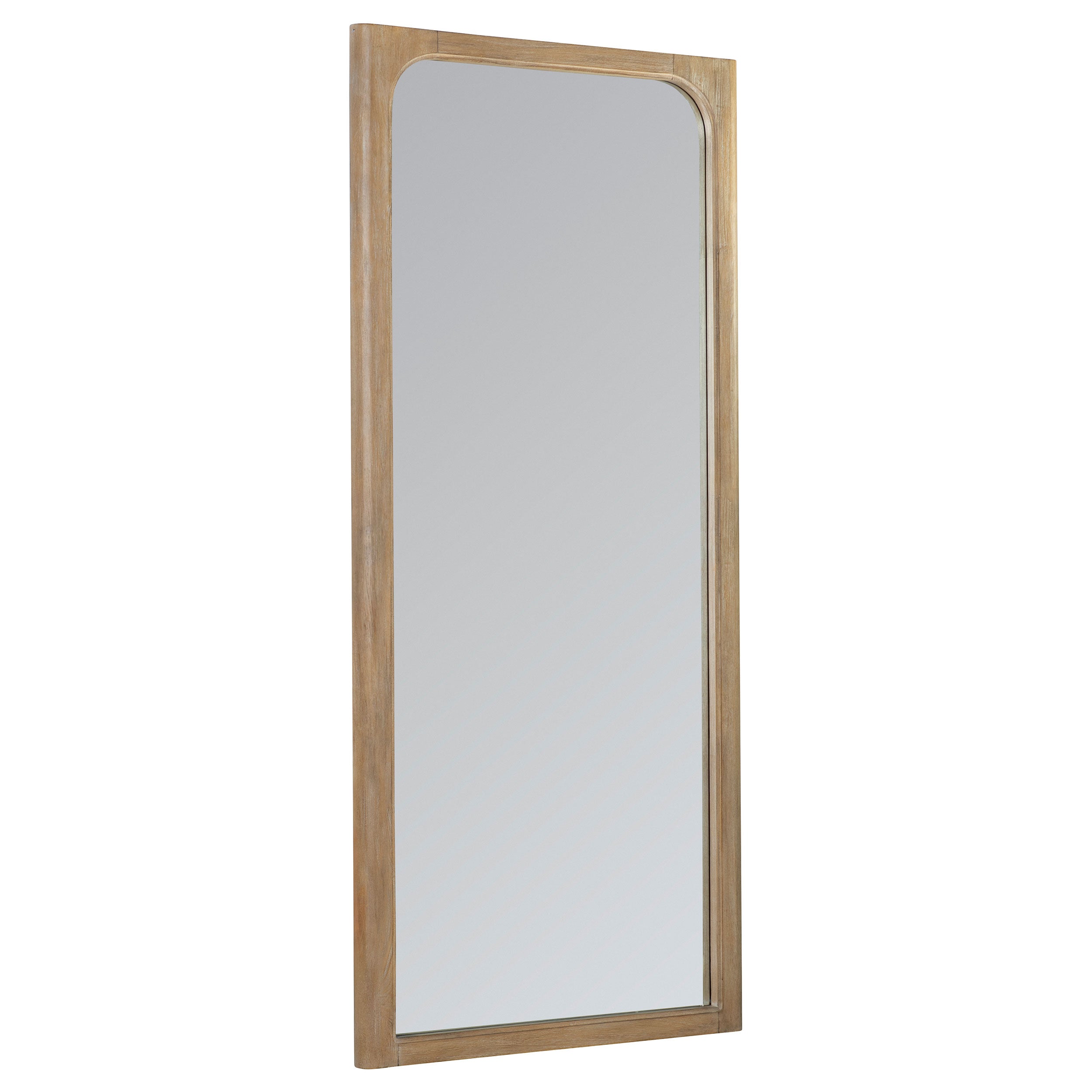 Solano 80-inch Full Length Floor Mirror Weathered Mango — view 1