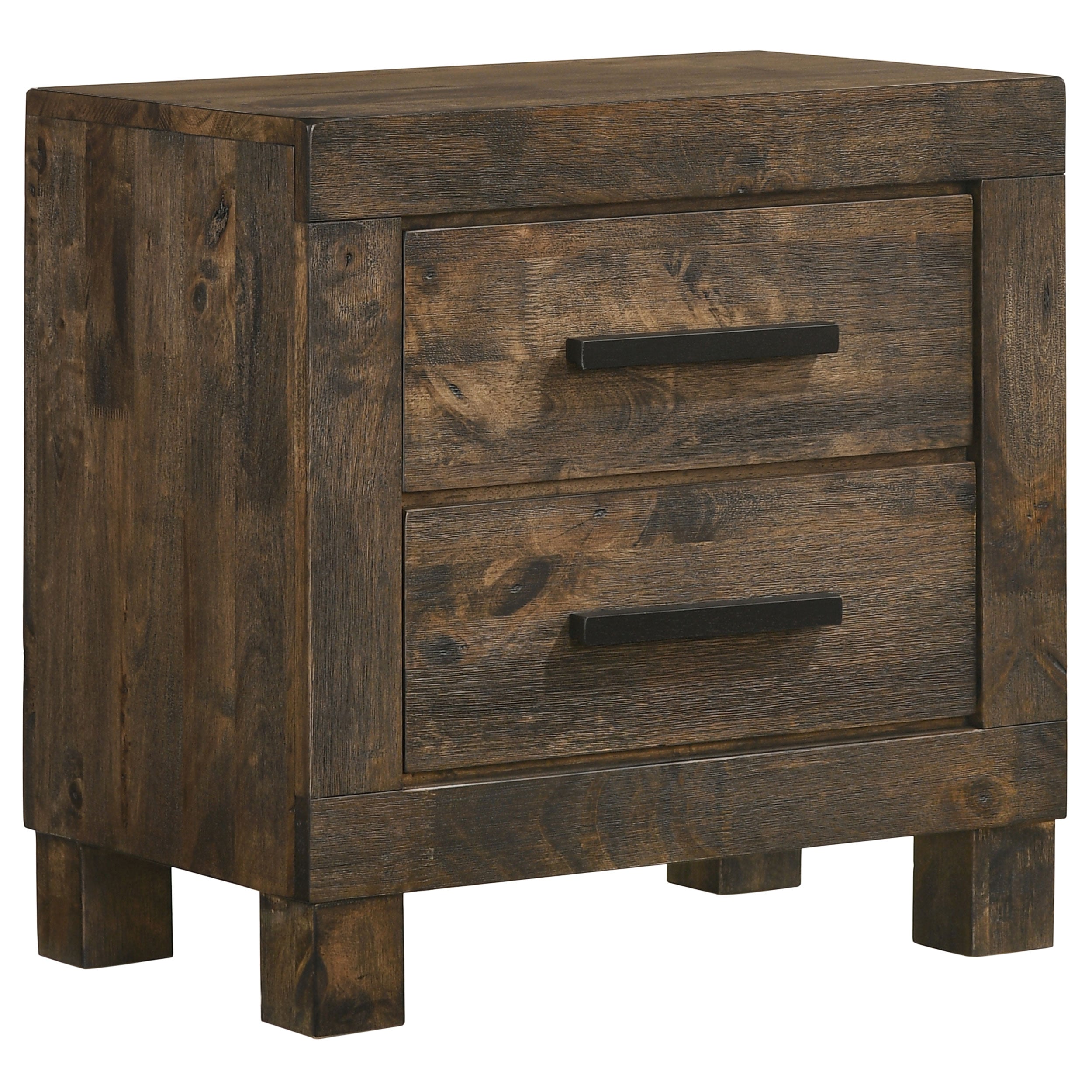 Woodmont 5-piece California King Bedroom Set Golden Brown — view 5