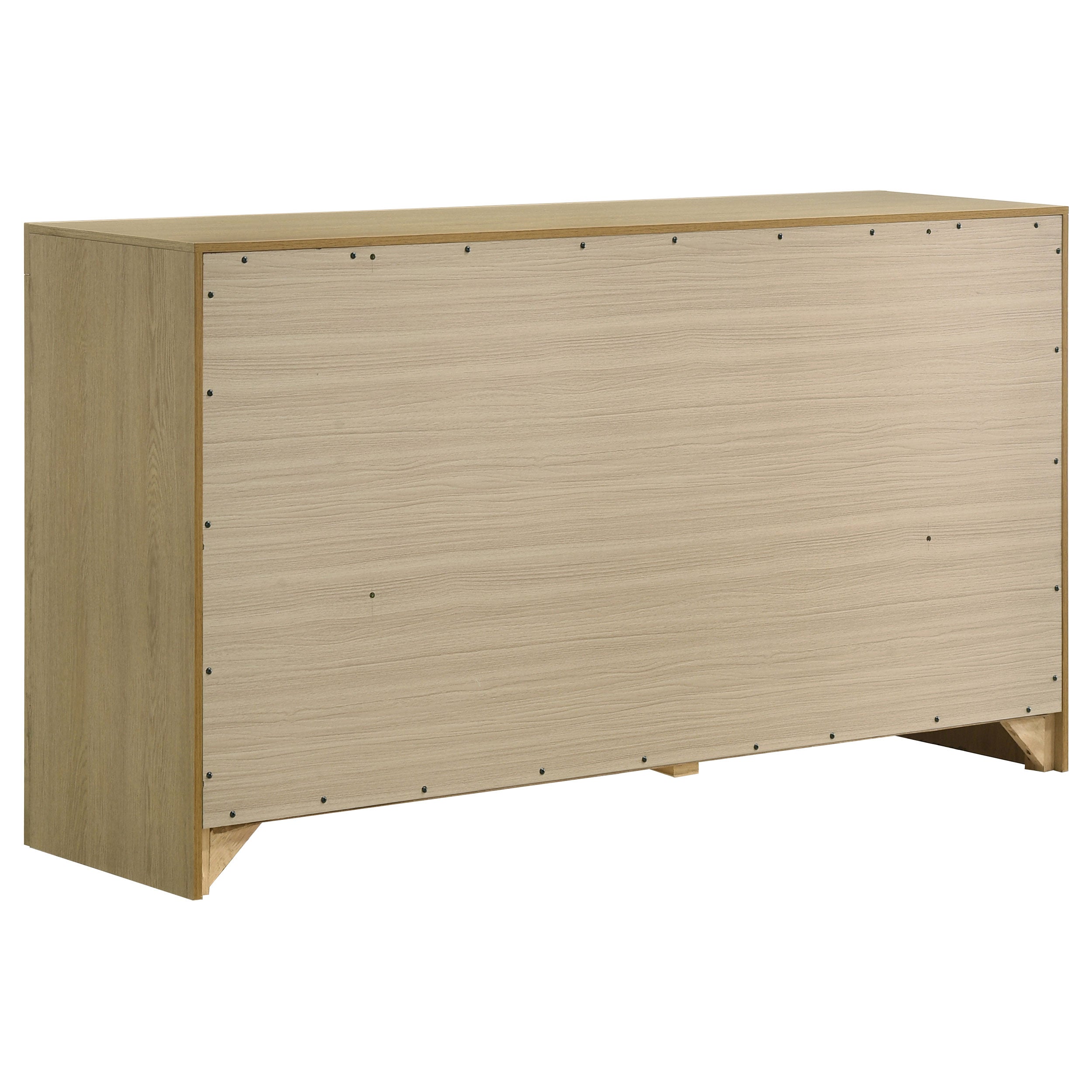 Hendricks 4-piece Queen Bedroom Set Light Oak — view 7