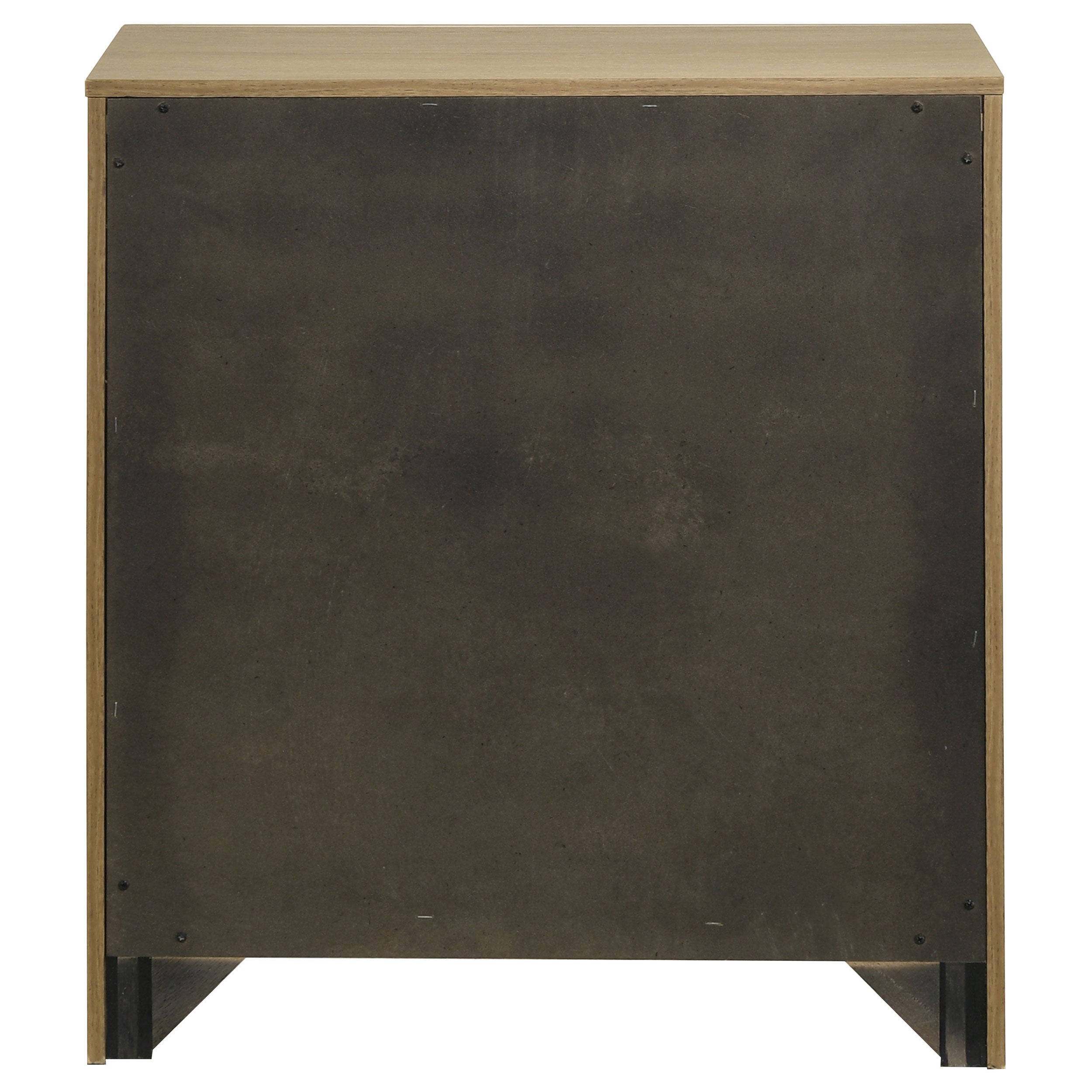 Hendricks 1-drawer Nightstand Bedside Table with Cubby Light Oak — view 6