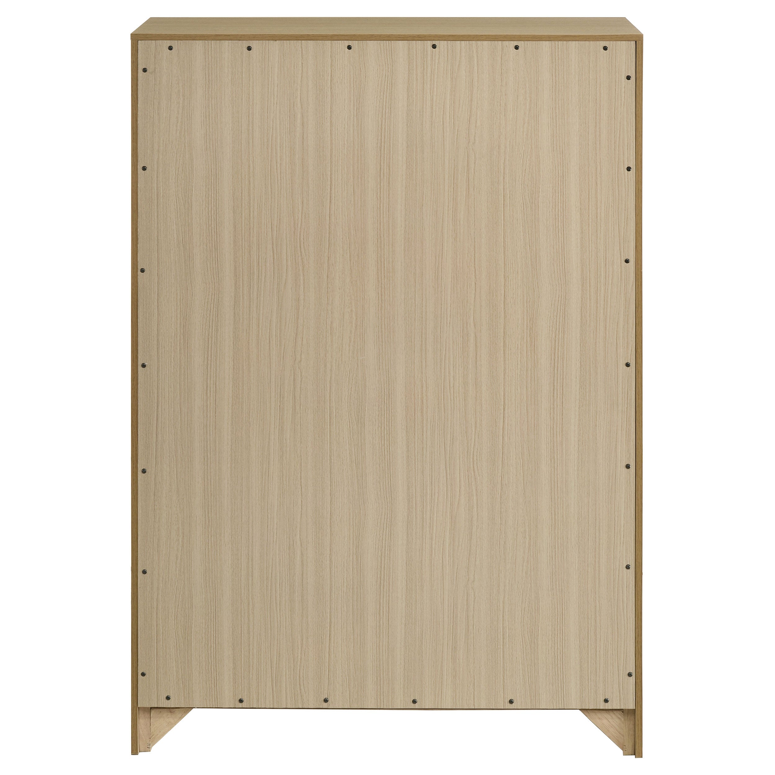 Hendricks 5-drawer Bedroom Chest of Drawers Light Oak — view 6