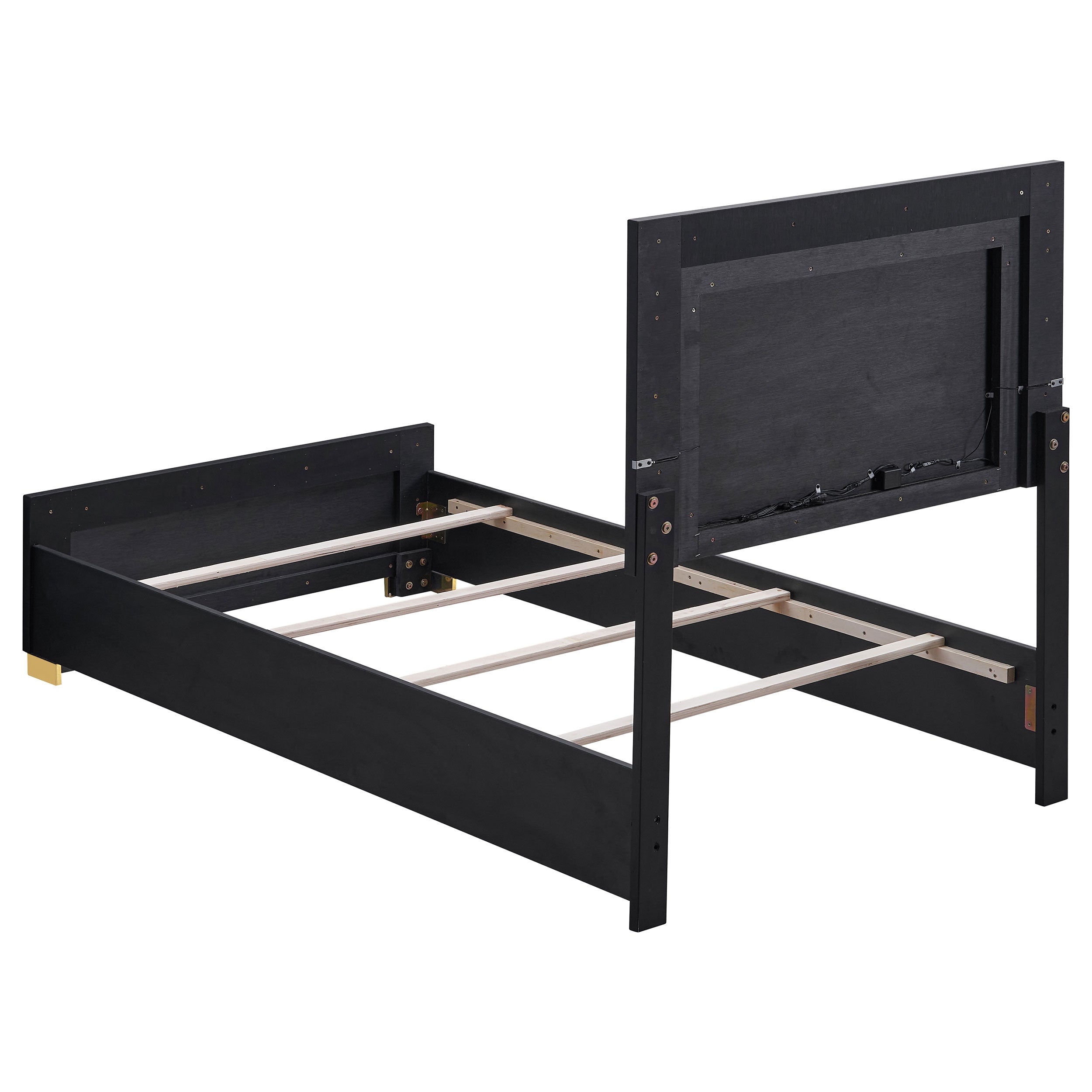 Marceline 5-piece Twin Bedroom Set Black — view 4