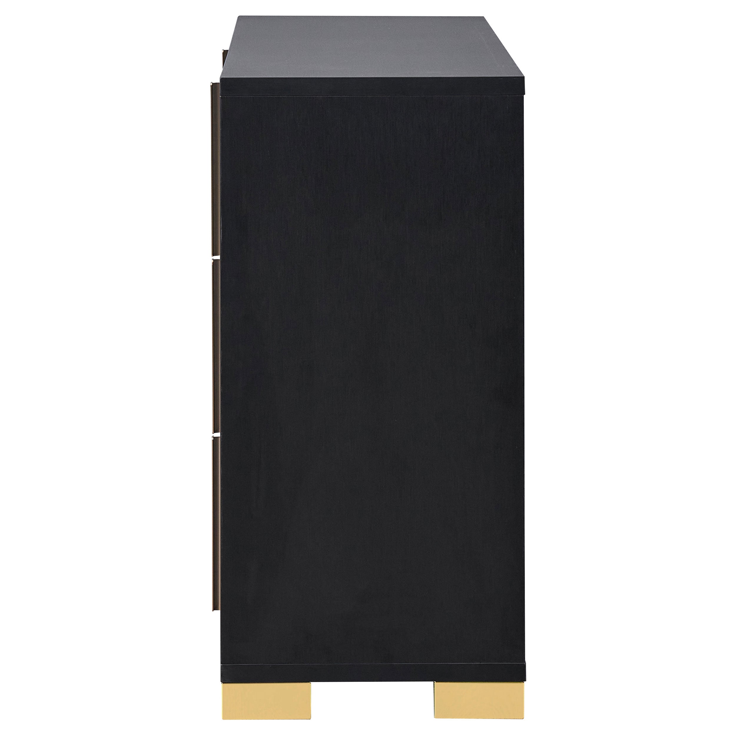 Marceline 6-drawer Dresser Black — view 5