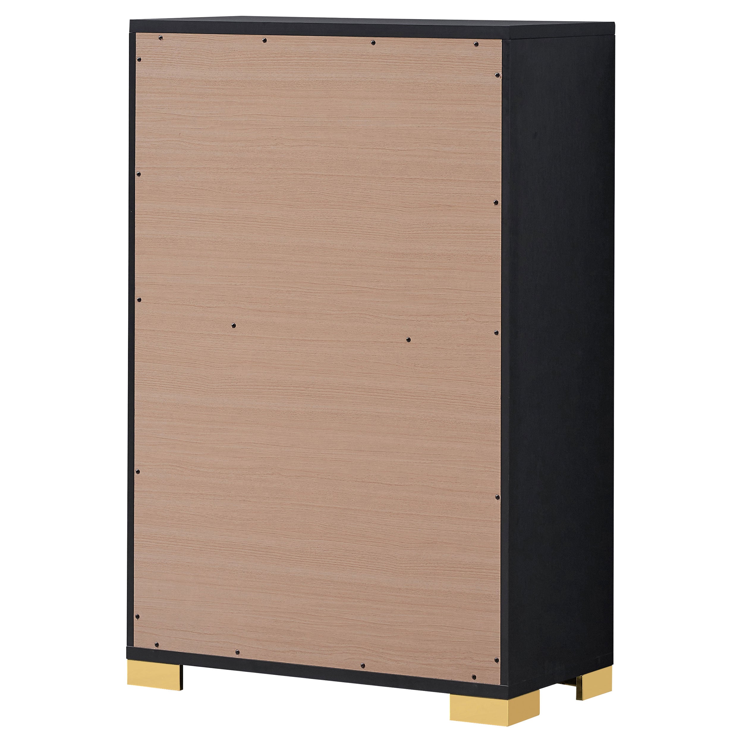 Marceline 5-drawer Bedroom Chest Black — view 8