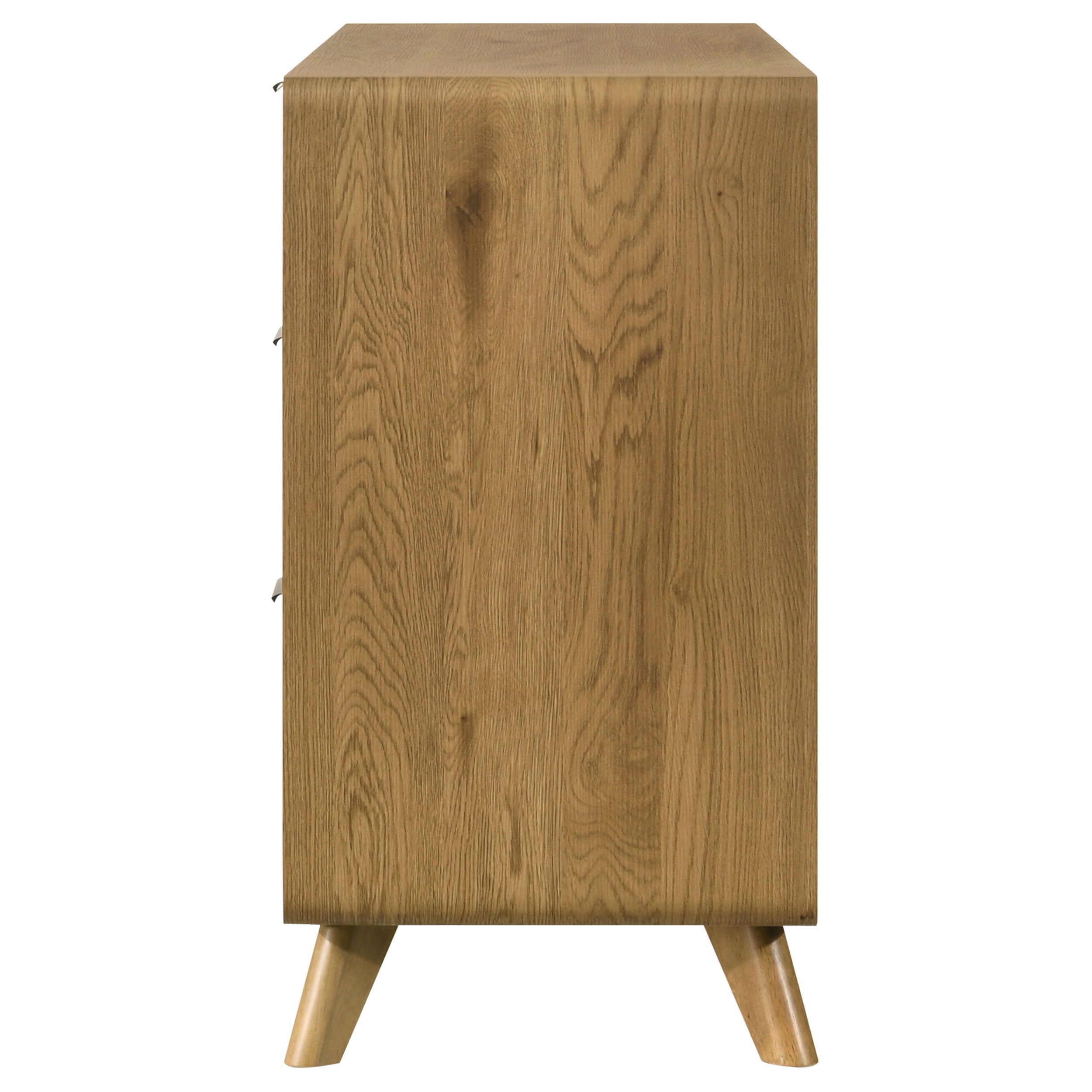 Bennett 6-drawer Bedroom Dresser Cabinet Light Oak — view 5