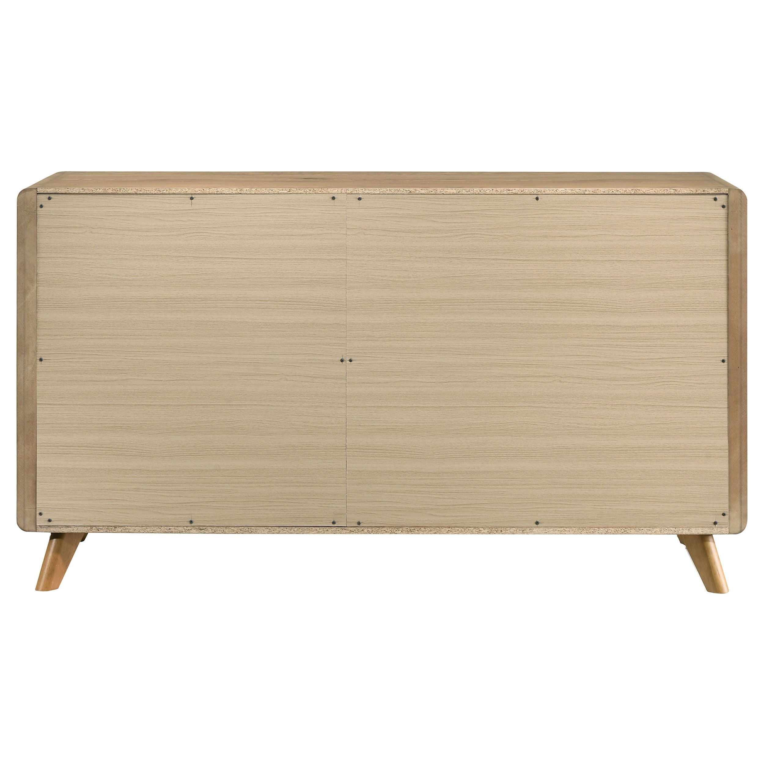Bennett 6-drawer Bedroom Dresser Cabinet Light Oak — view 7