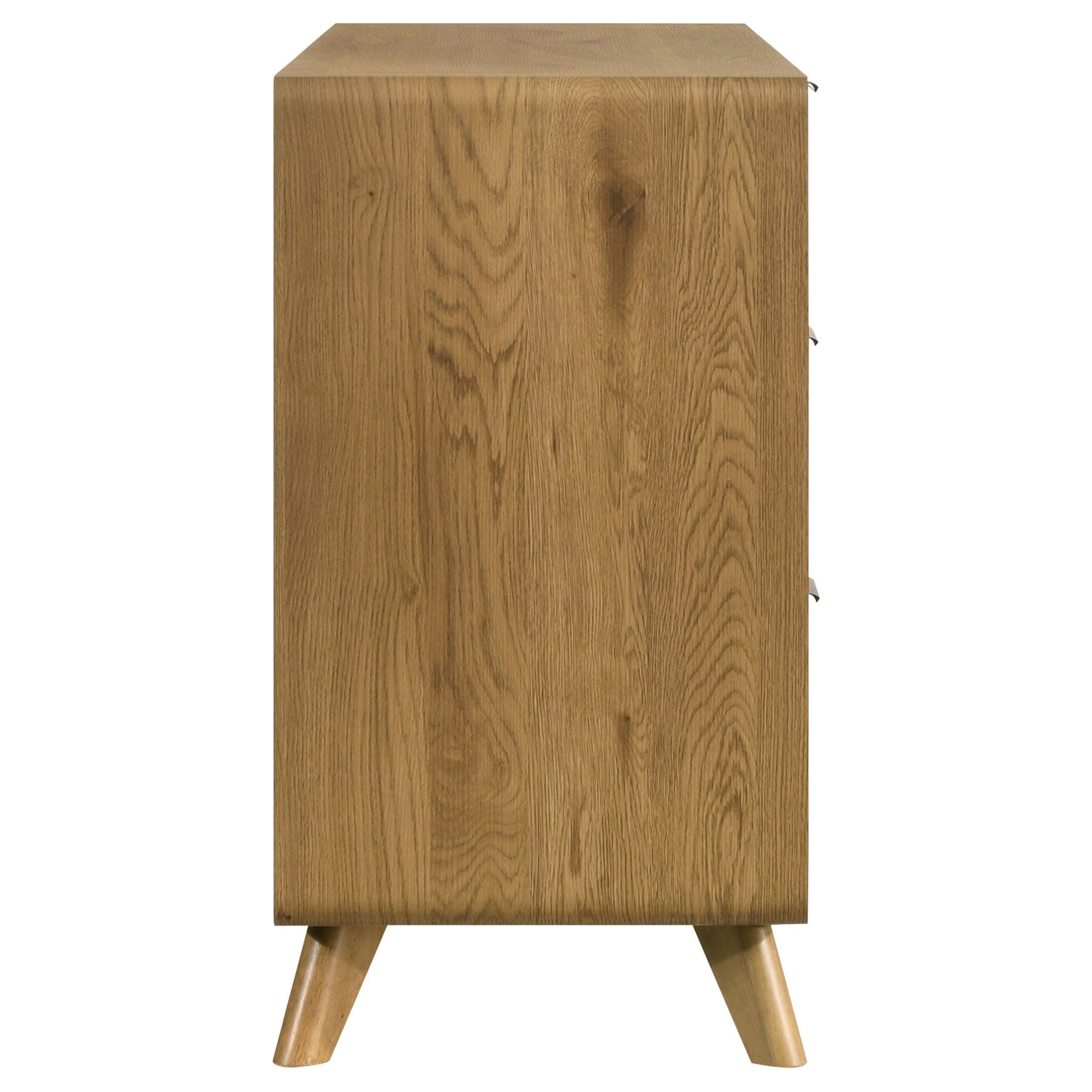 Bennett 6-drawer Bedroom Dresser Cabinet Light Oak — view 9