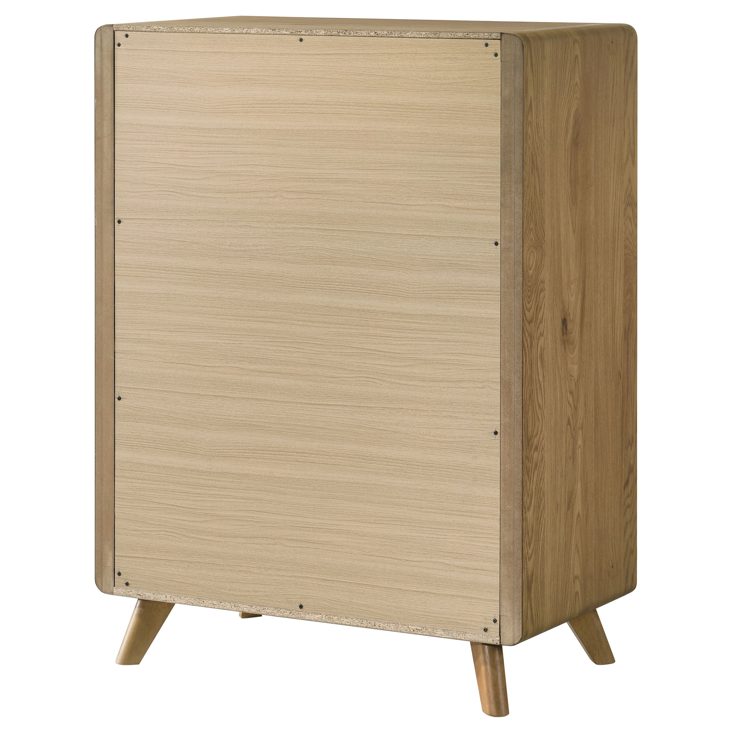 Bennett 5-drawer Bedroom Chest of Drawers Light Oak — view 8