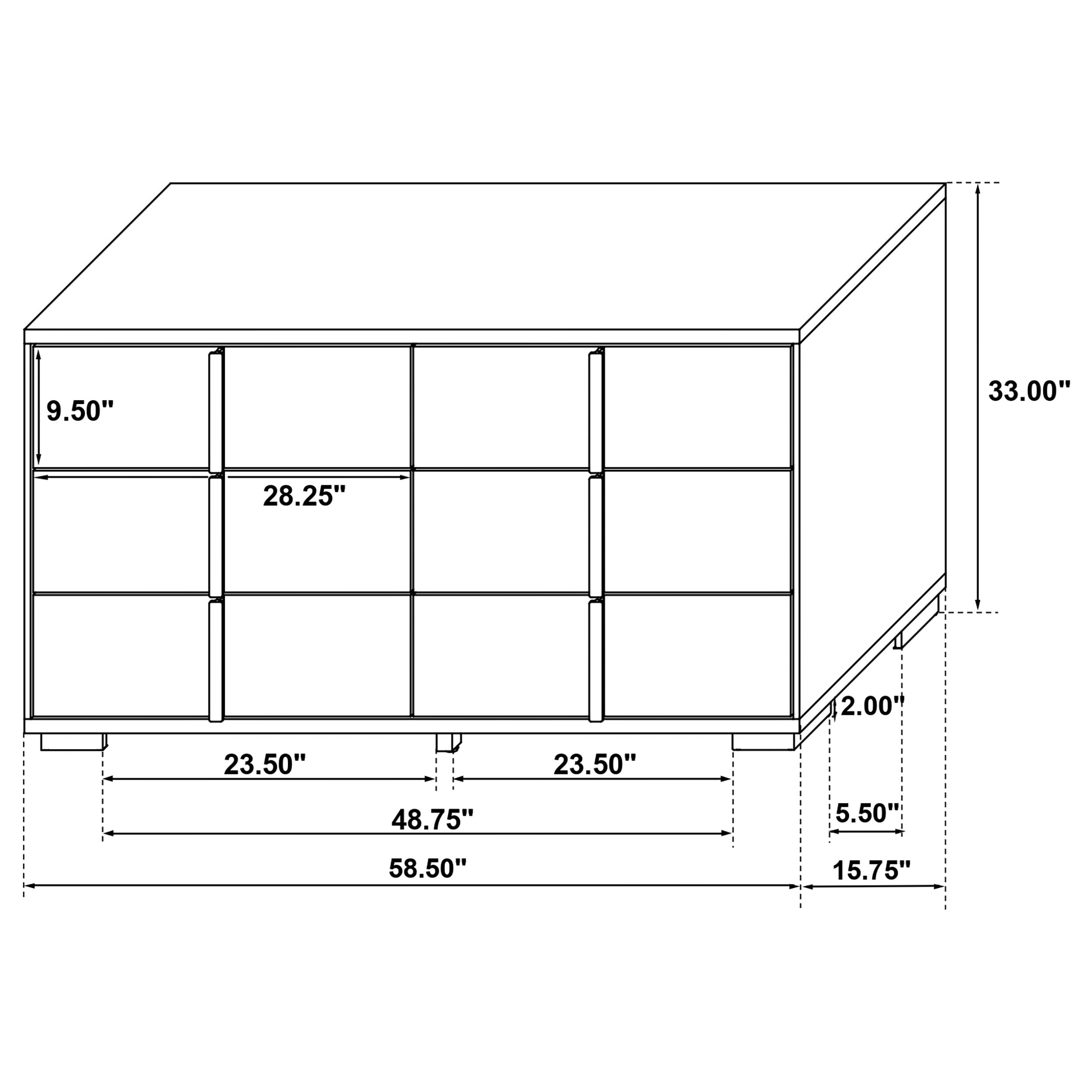Marceline 4-piece Full Bedroom Set White — view 19
