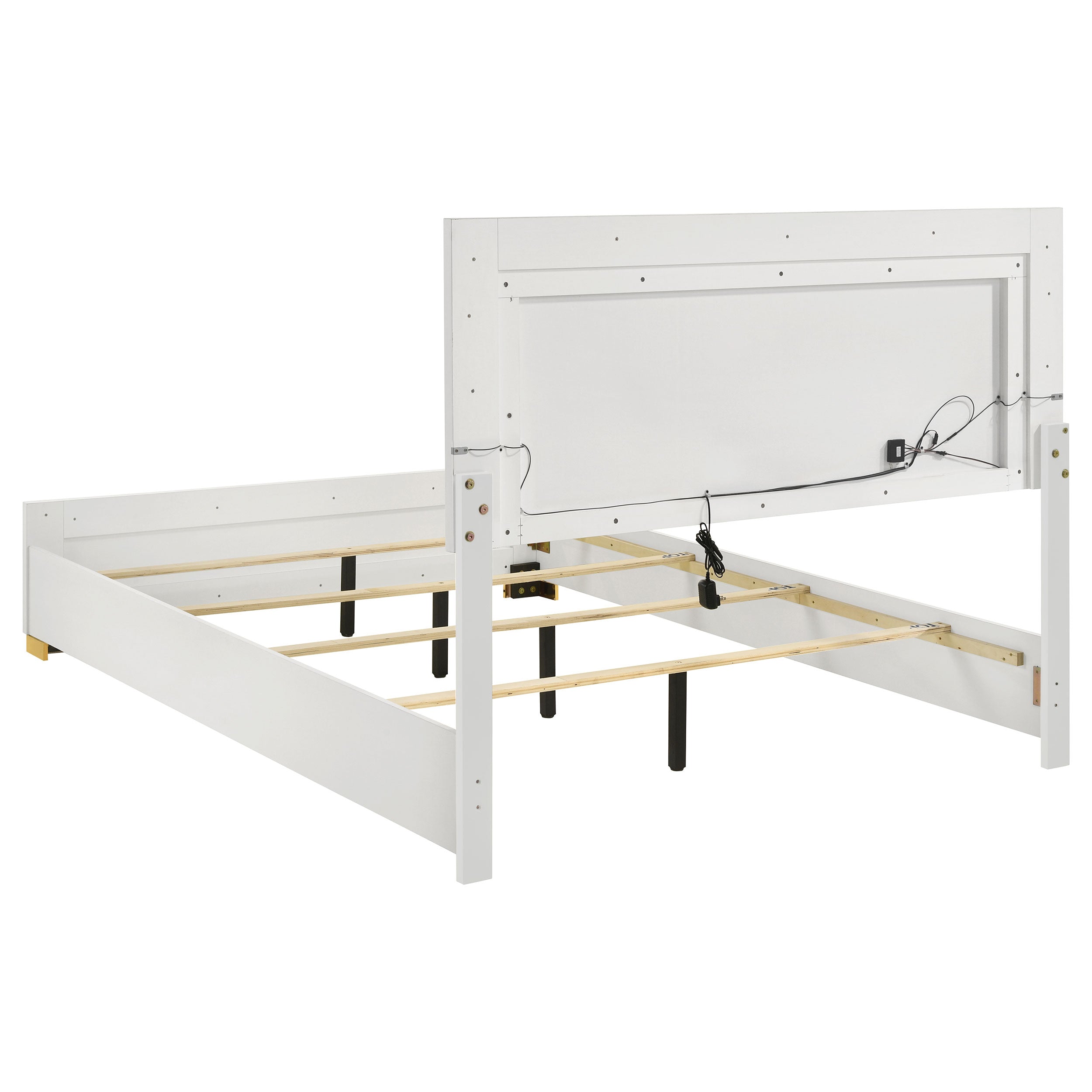 Marceline 5-piece Eastern King Bedroom Set White — view 4
