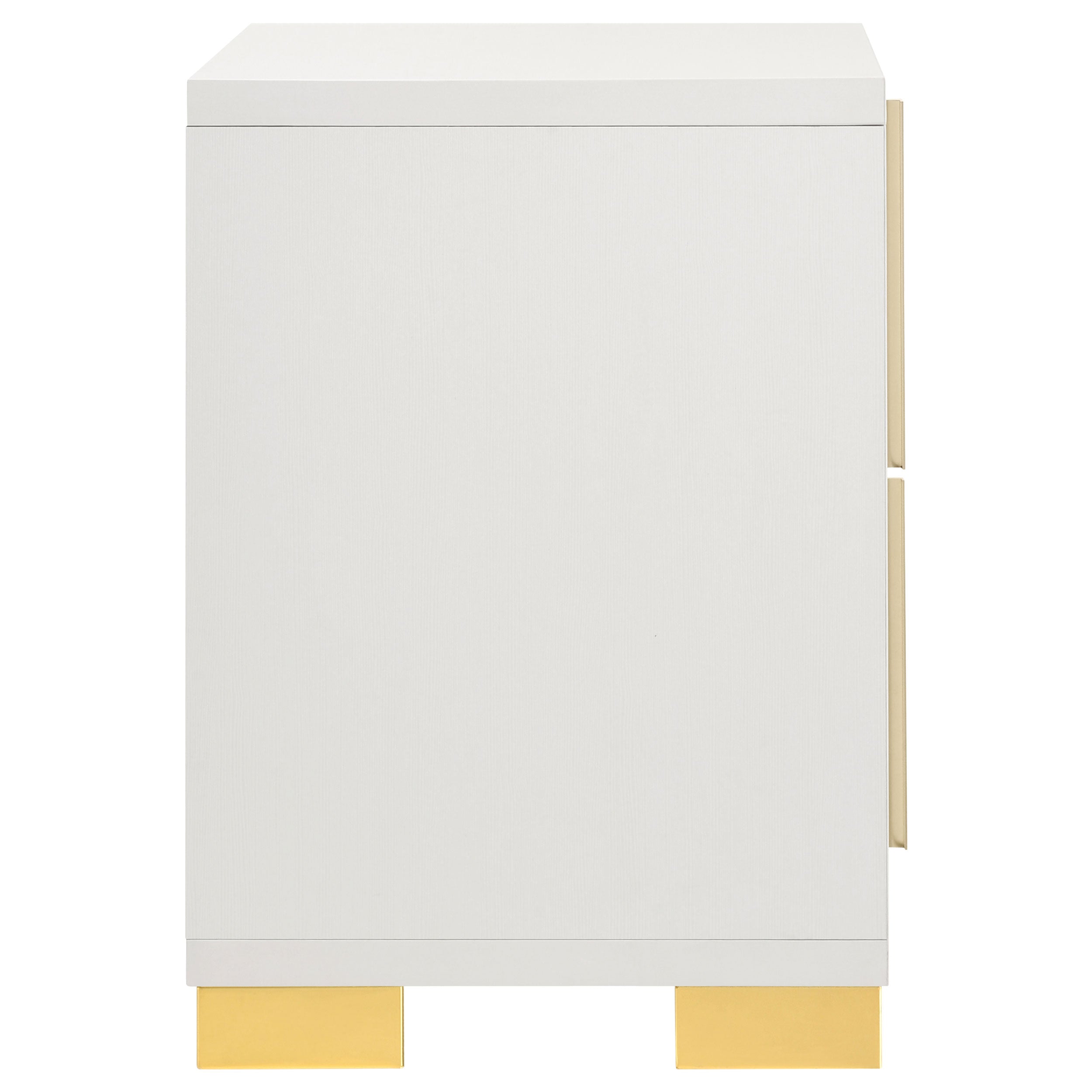 Marceline 2-drawer Nightstand White — view 9