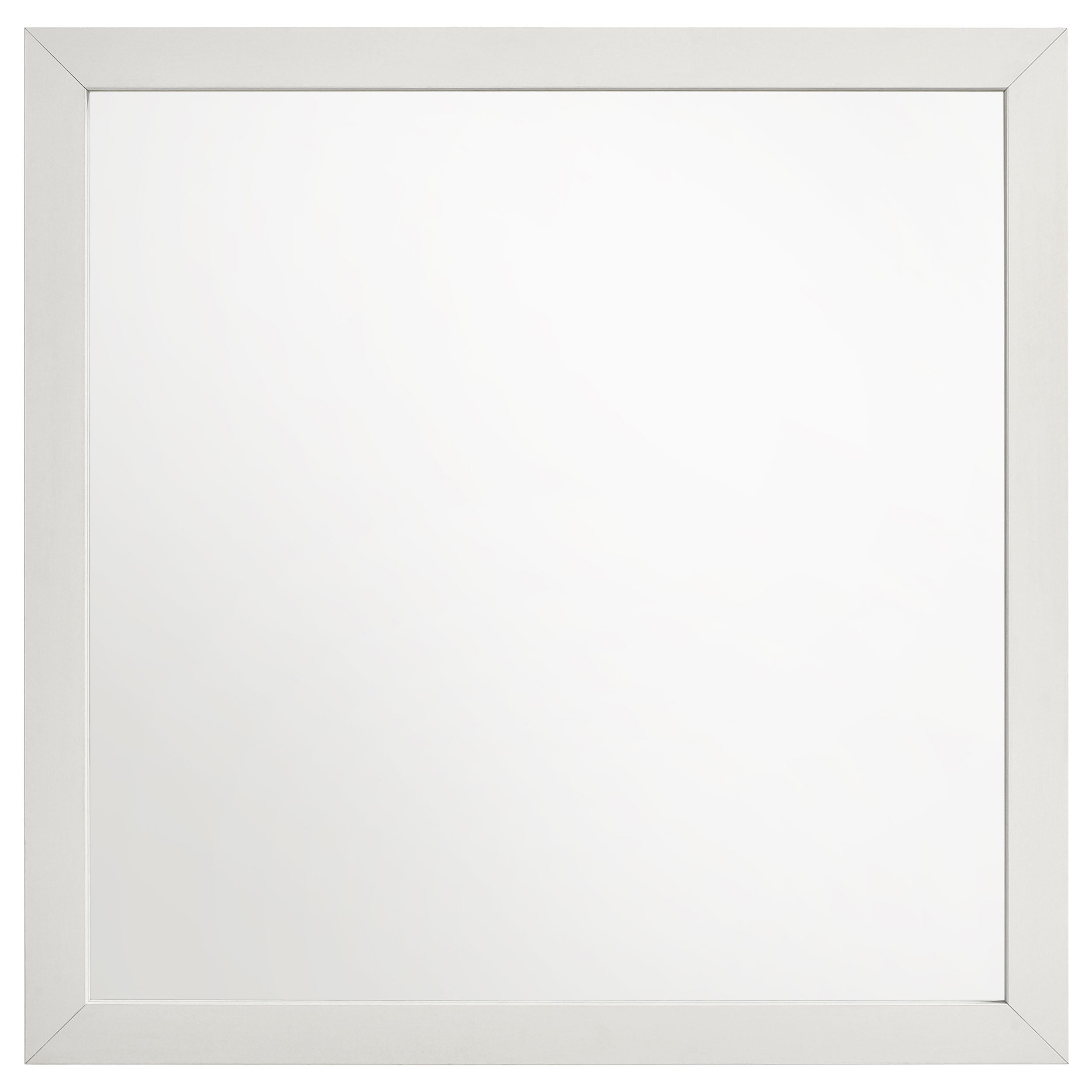 Marceline Dresser Mirror White — view 3