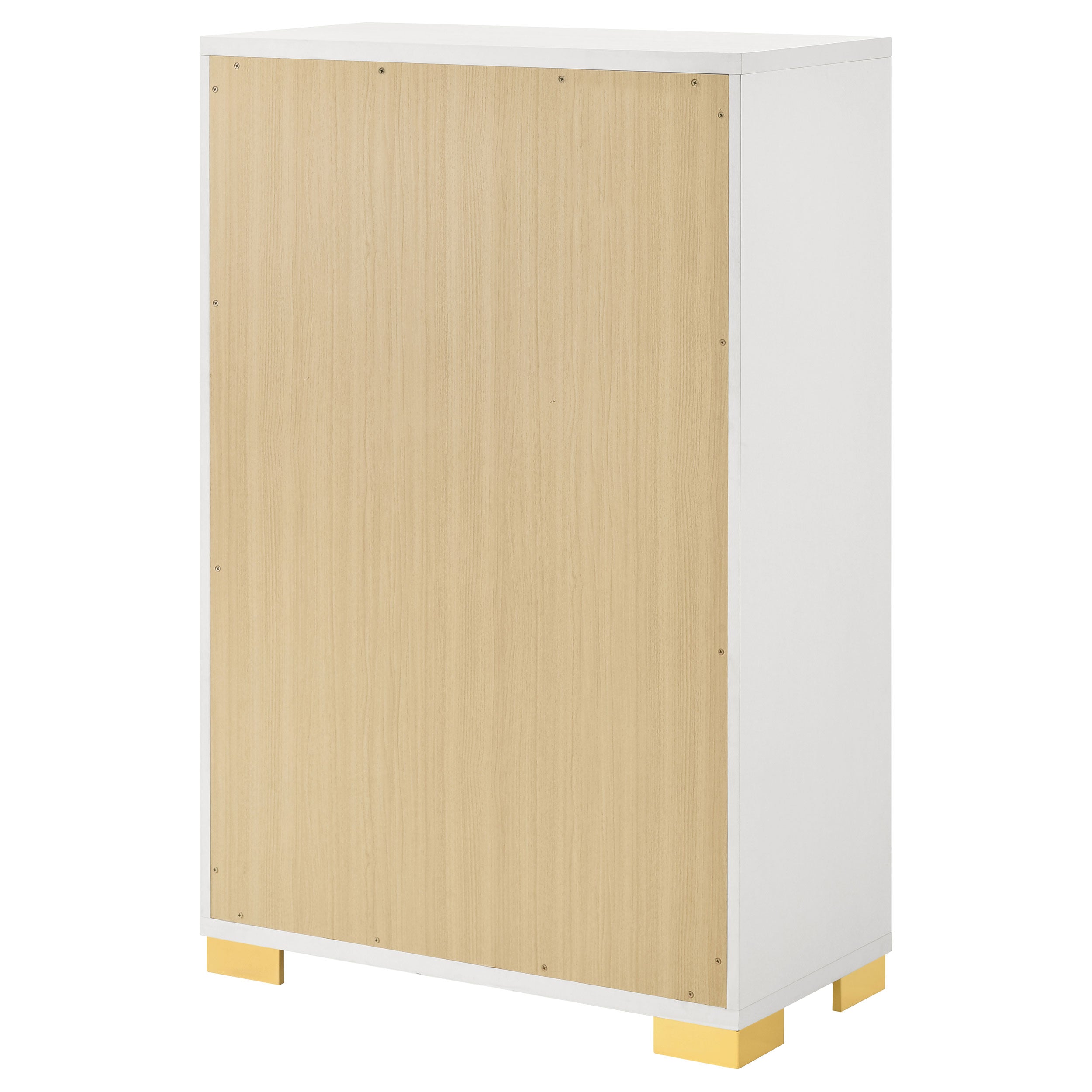 Marceline 5-drawer Bedroom Chest White — view 8