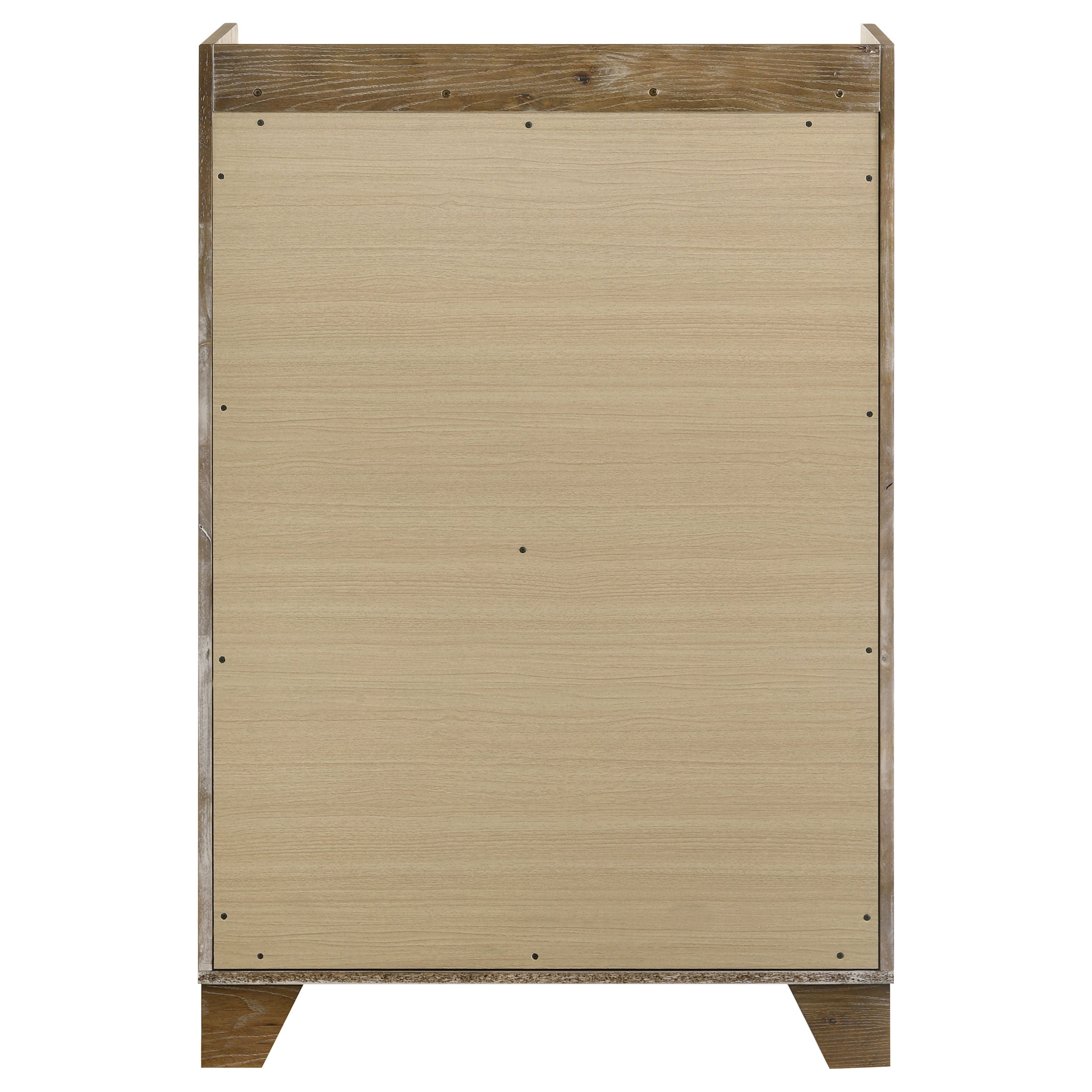 Henderson 5-drawer Bedroom Chest of Drawers Medium Oak — view 5