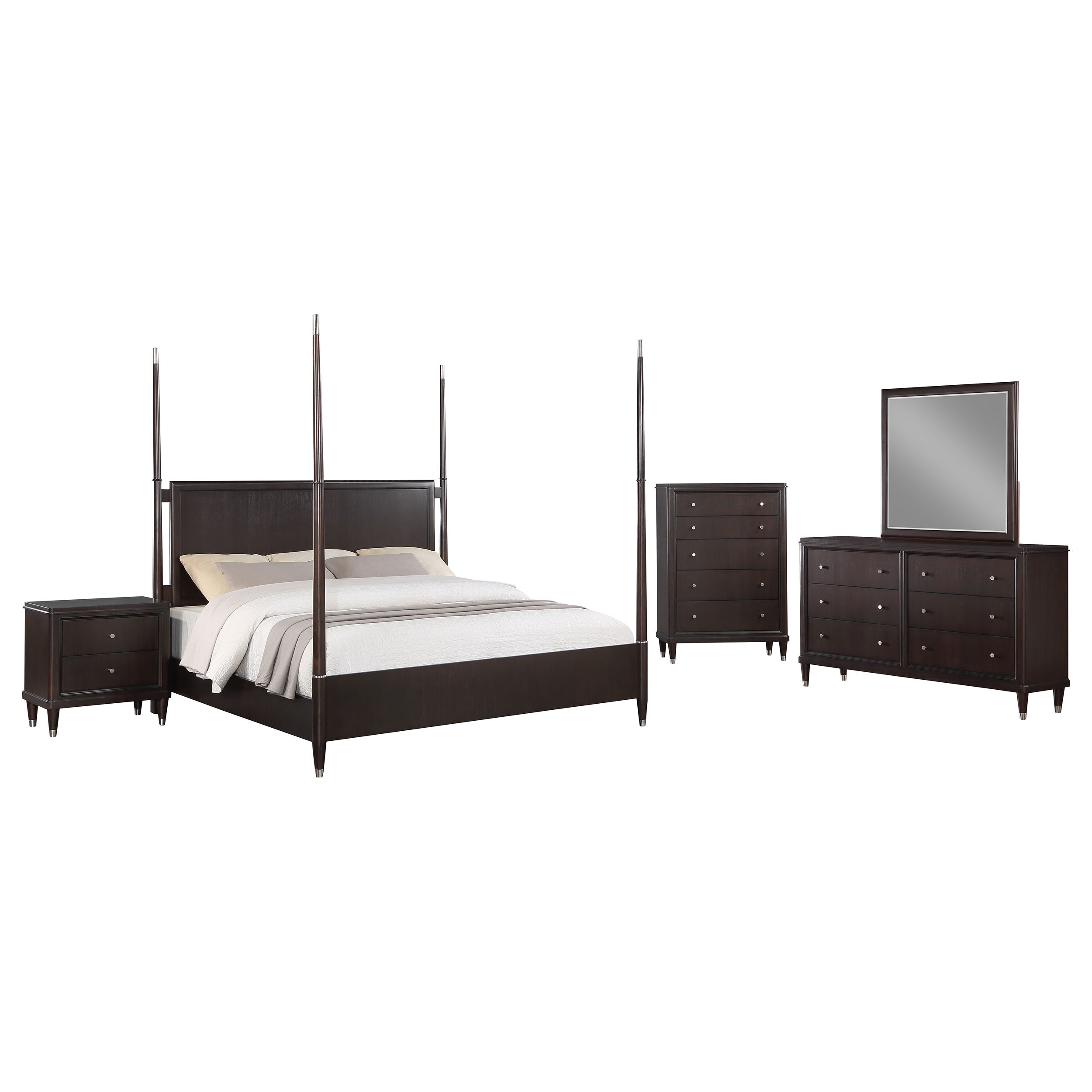 Emberlyn 5-piece Queen Bedroom Set Brown — view 3