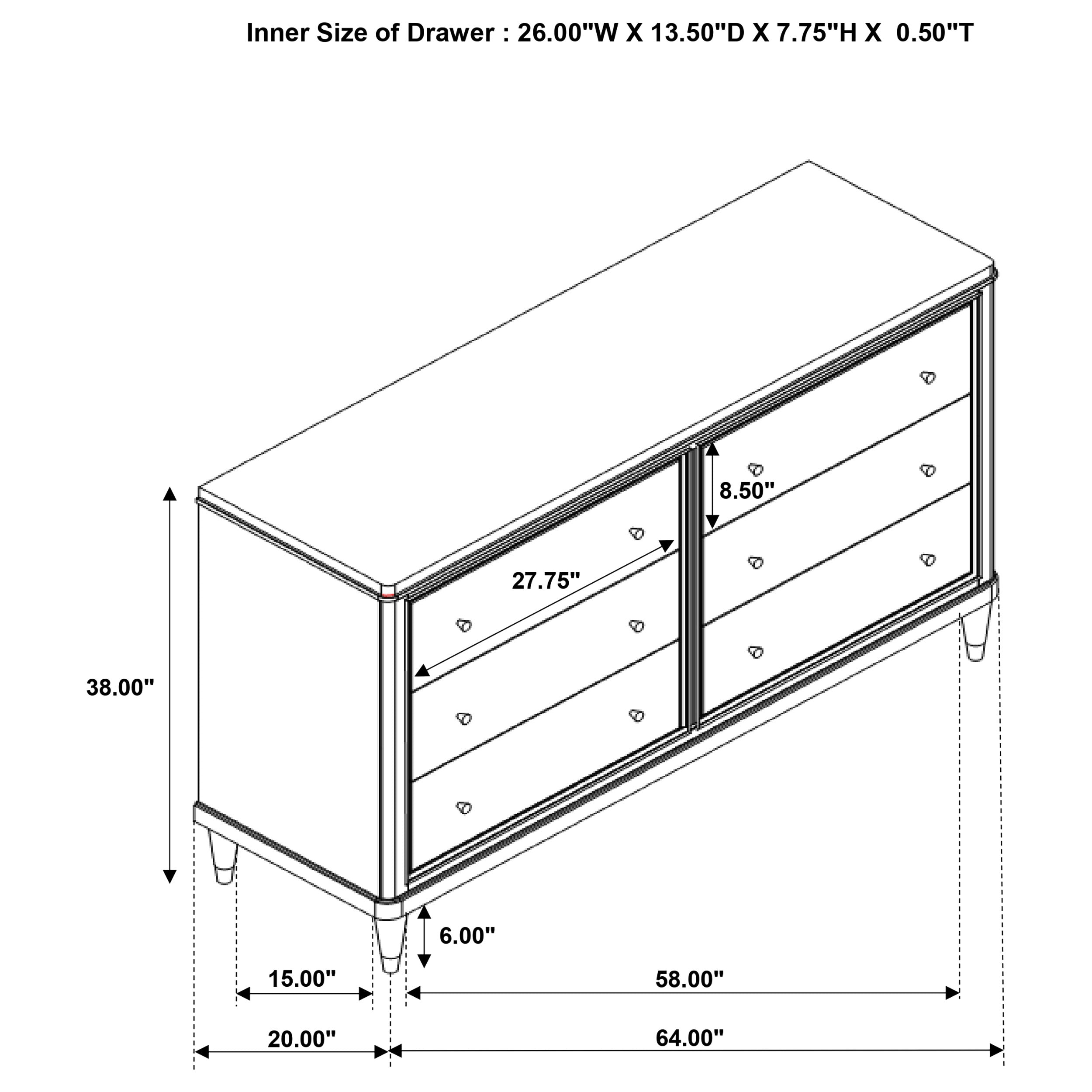 Emberlyn 5-piece Queen Bedroom Set Brown — view 18