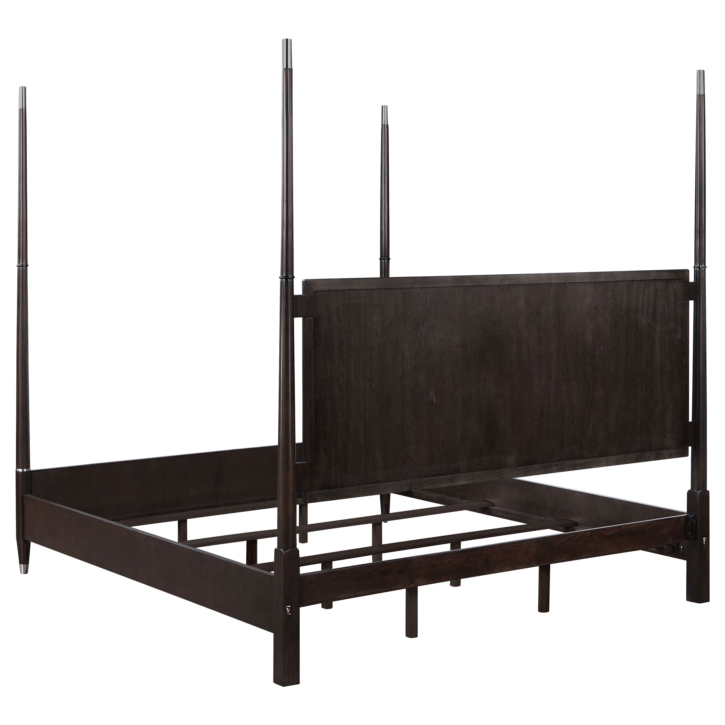 Emberlyn Wood Queen Poster Bed Brown — view 7