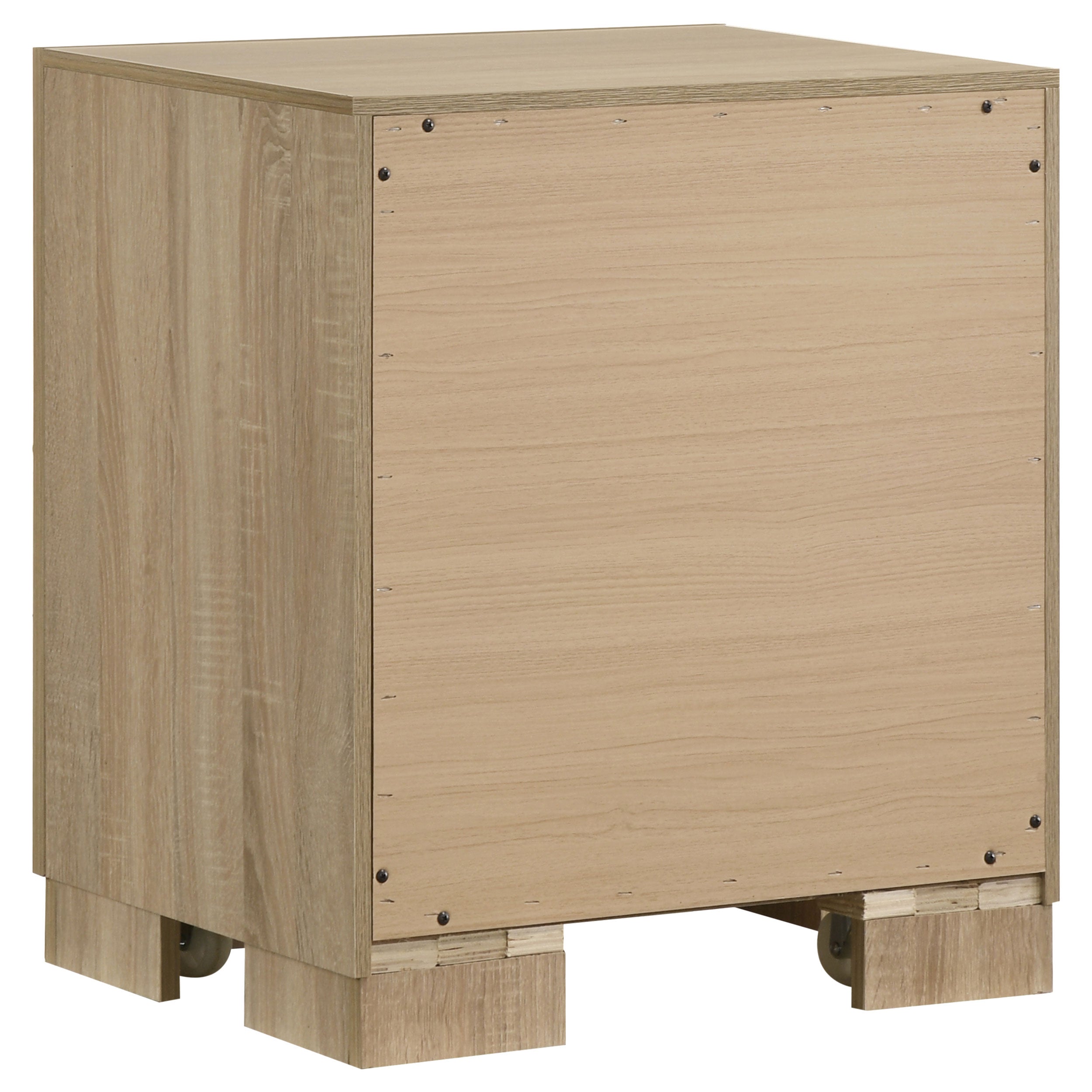 Arielle 4-piece Queen Bedroom Set Light Oak — view 6