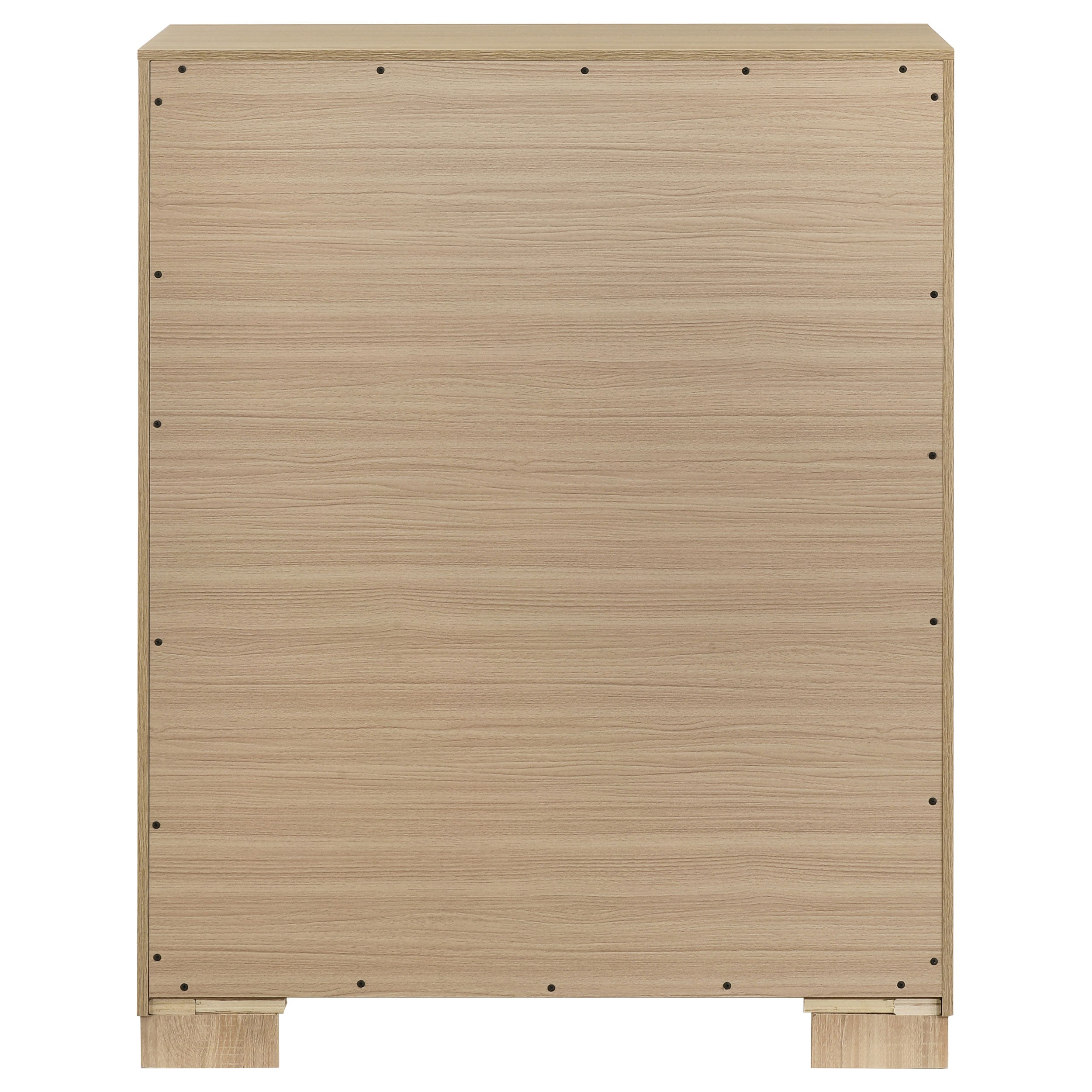 Arielle 4-drawer Bedroom Chest of Drawers Light Oak — view 5