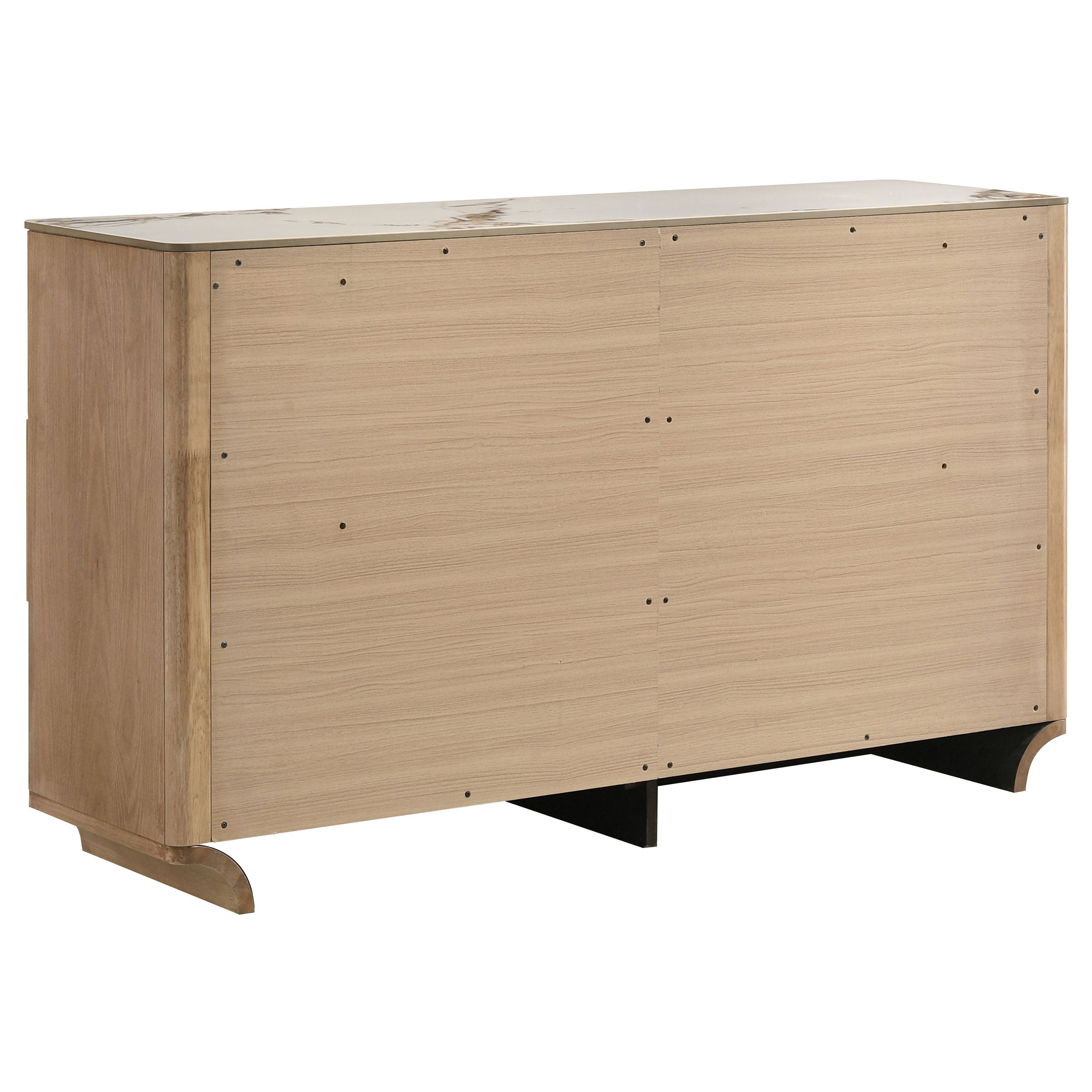 Leanne 4-piece Queen Bedroom Set Light Oak — view 8