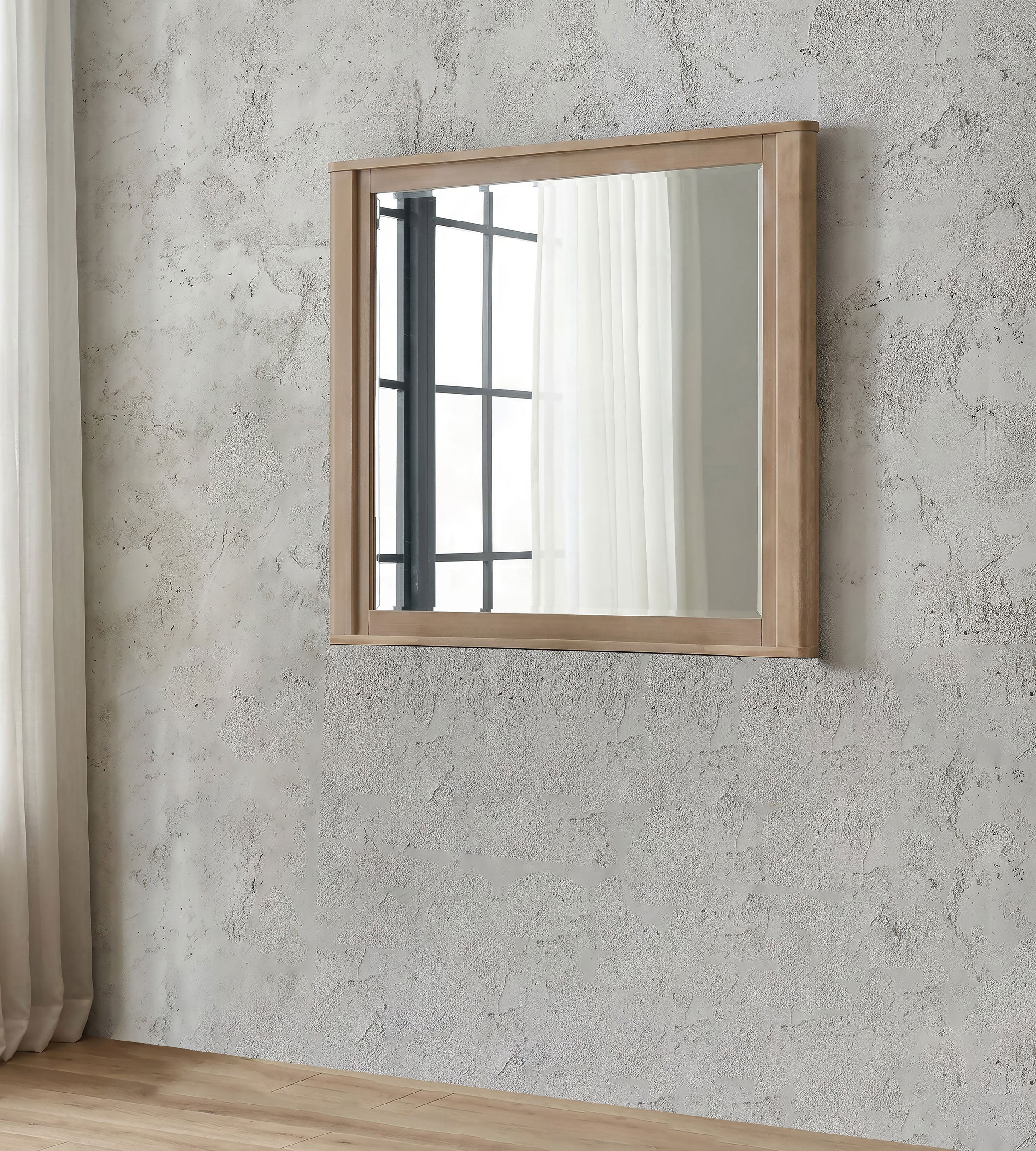 Leanne Dresser Mirror Light Oak — view 2