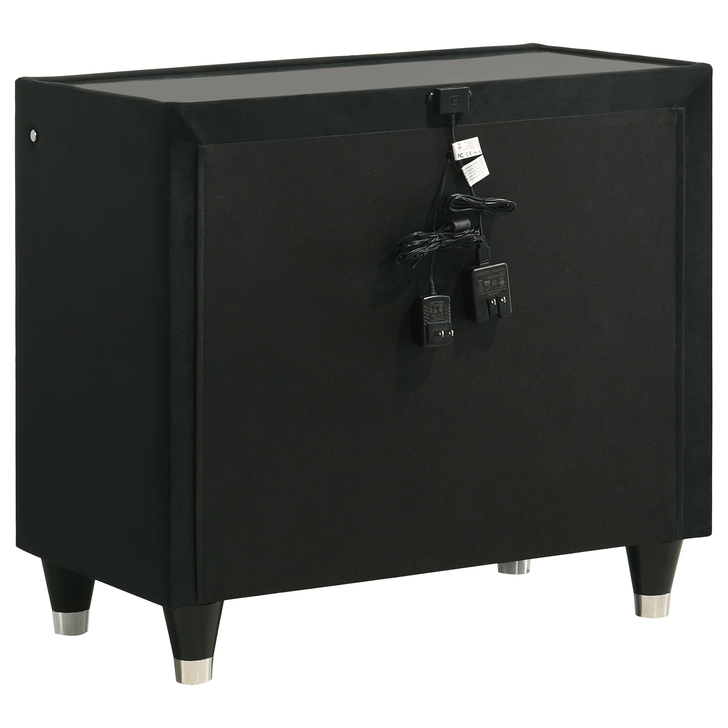 Lorient 4-piece California King Bedroom Set Black — view 6